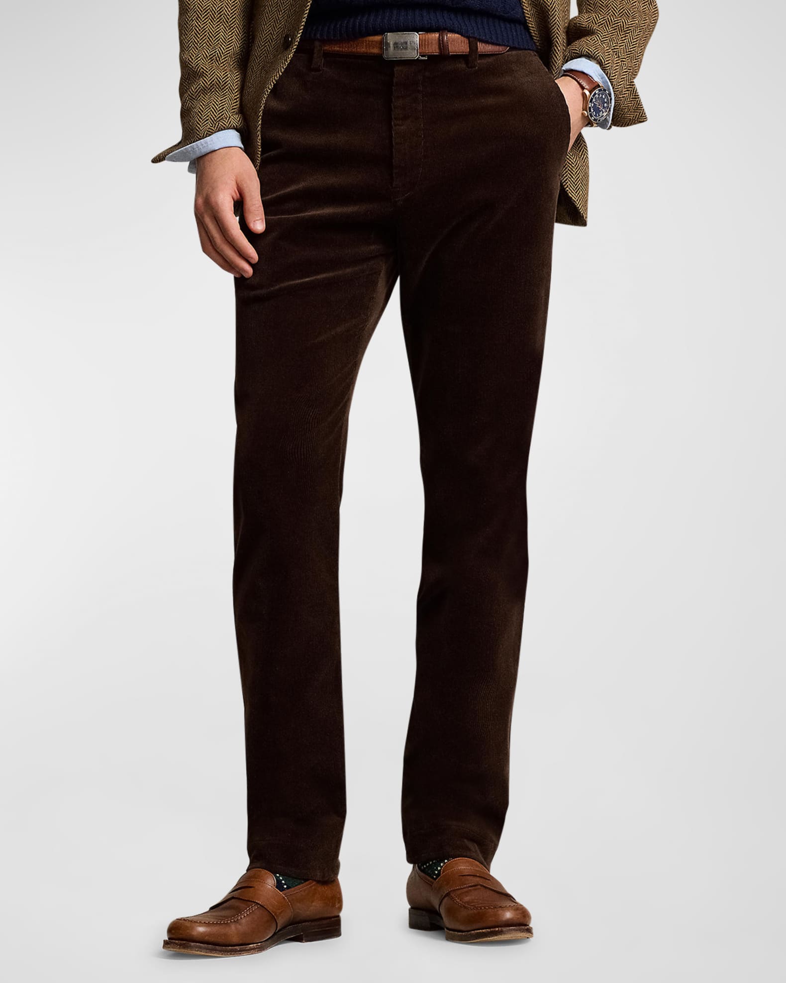 Polo Ralph Lauren Men s Stretch Slim Fit Corduroy Pants Neiman Marcus