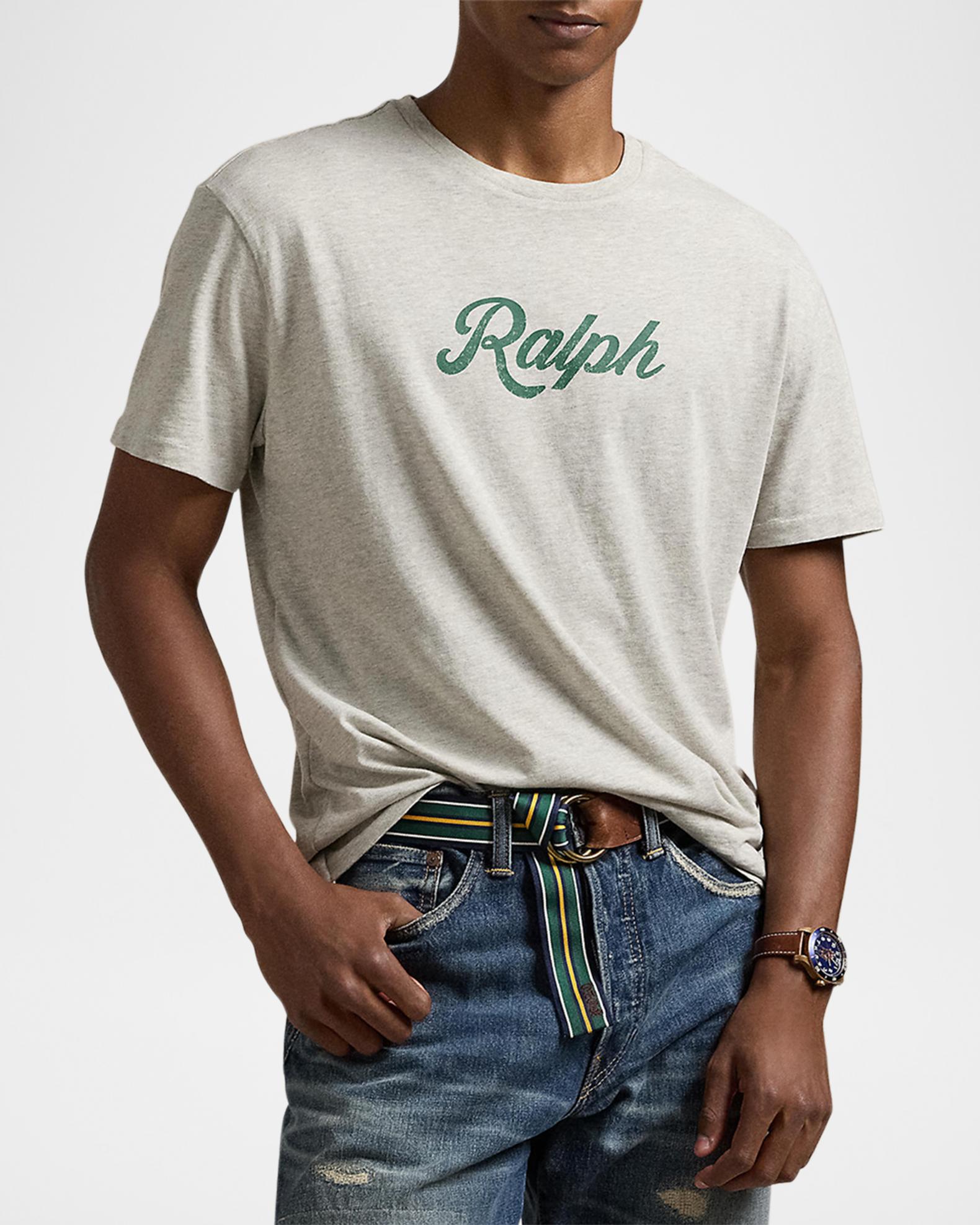 Men's The Ralph Script Cotton Jersey T-Shirt Collection | Neiman Marcus