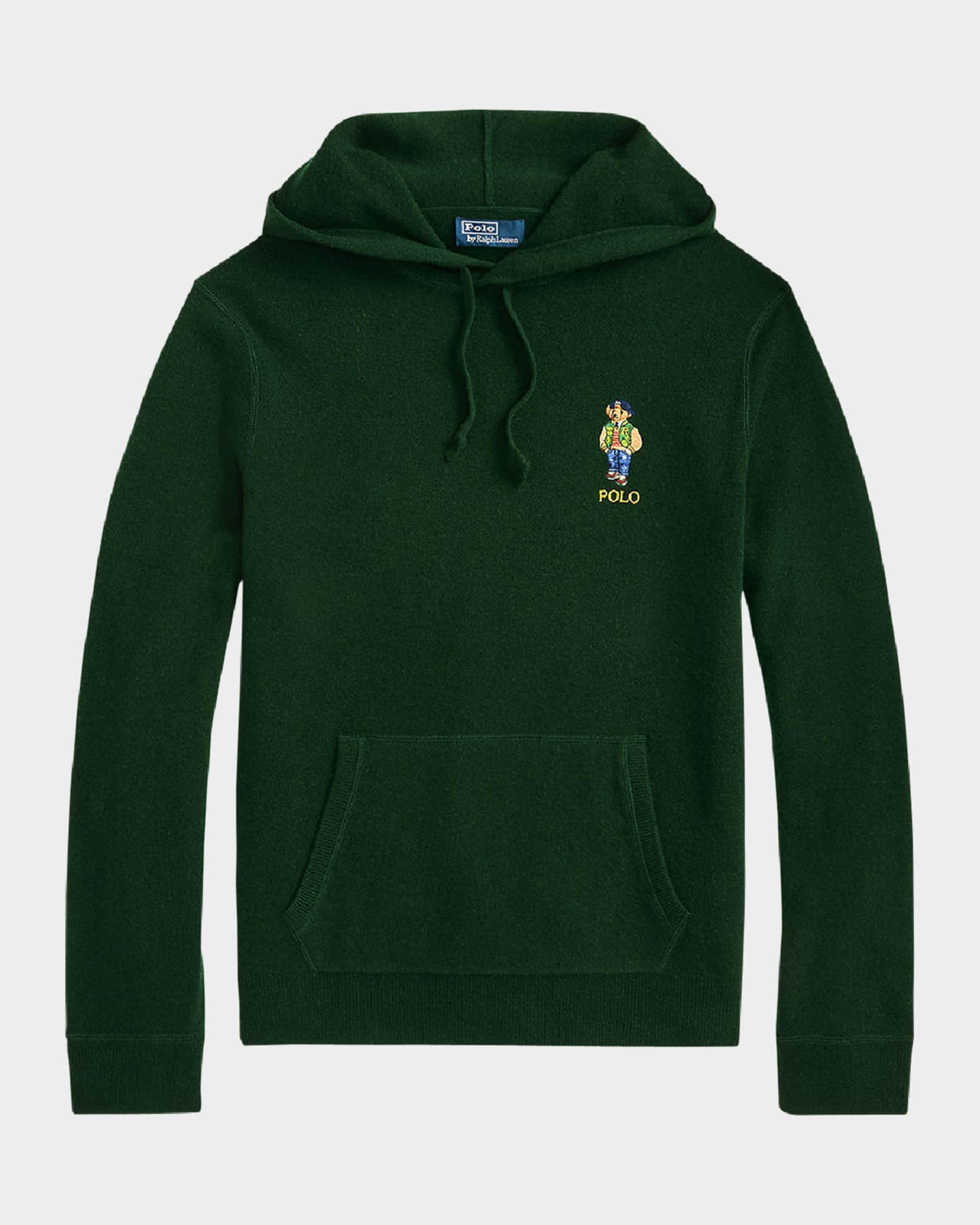 Polo Ralph Lauren Men s Polo Bear Wool Hooded Sweater Neiman Marcus