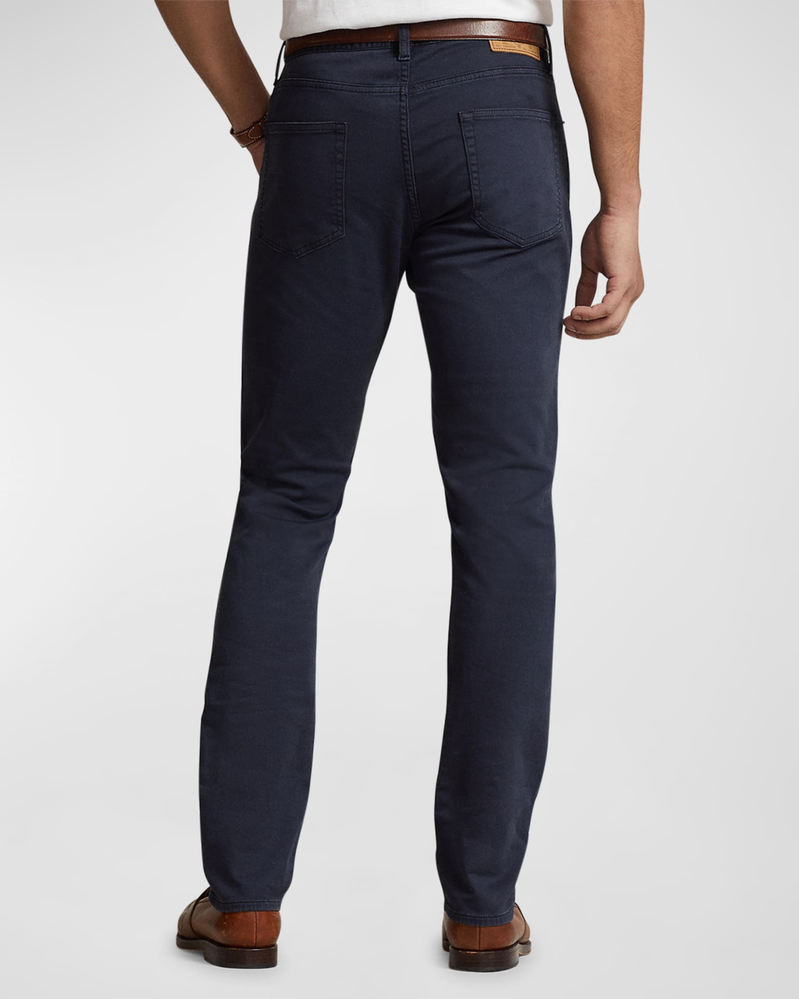 Polo Ralph Lauren Men's Sullivan Slim Knit-Like Chino Pants - Aviator Navy - Size 30