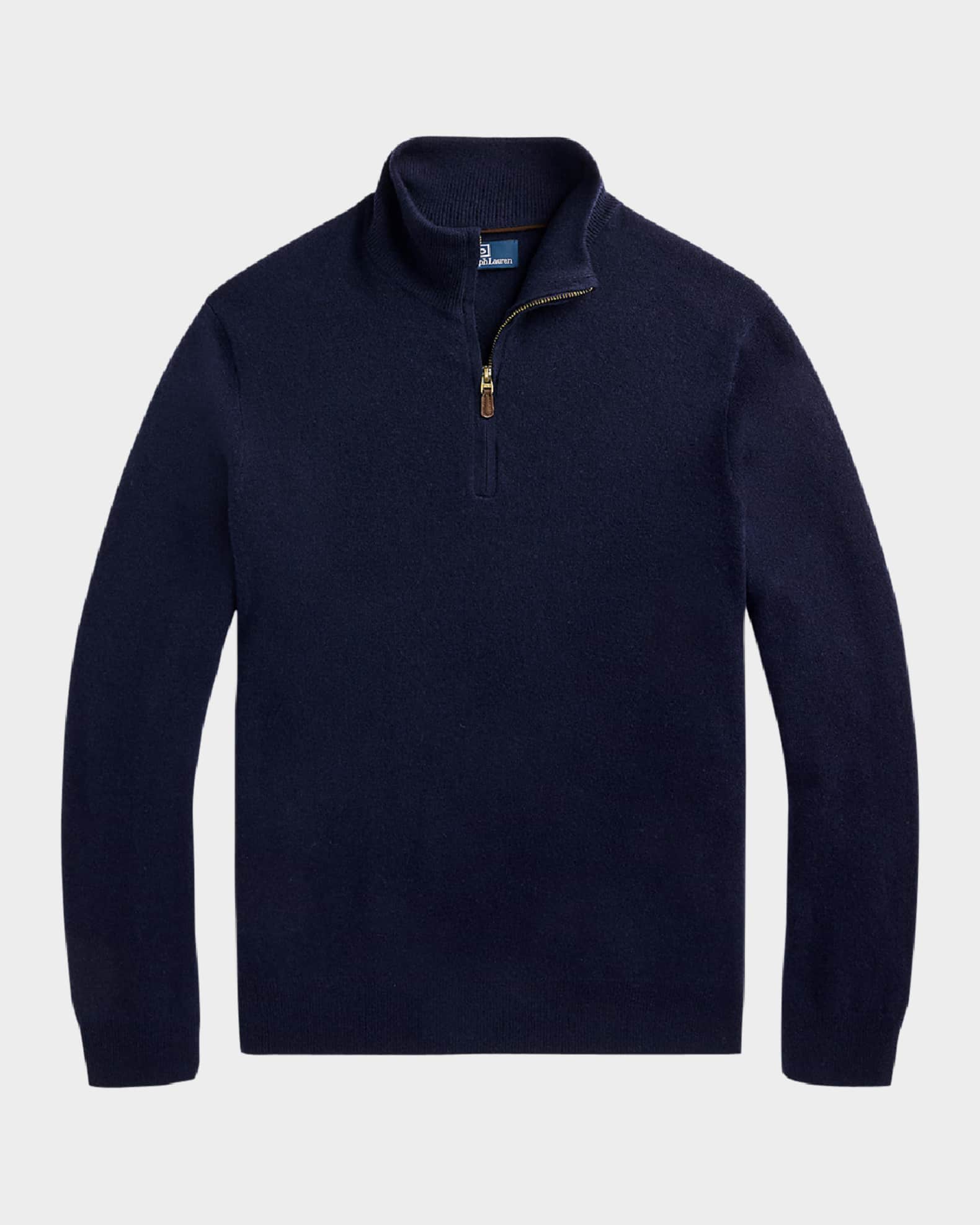 Ralph lauren men's quarter zip sweater on sale