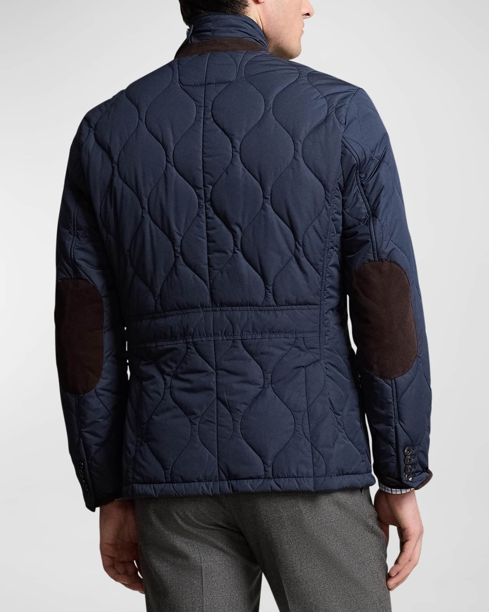 Ralph lauren mens quilted jacket shop