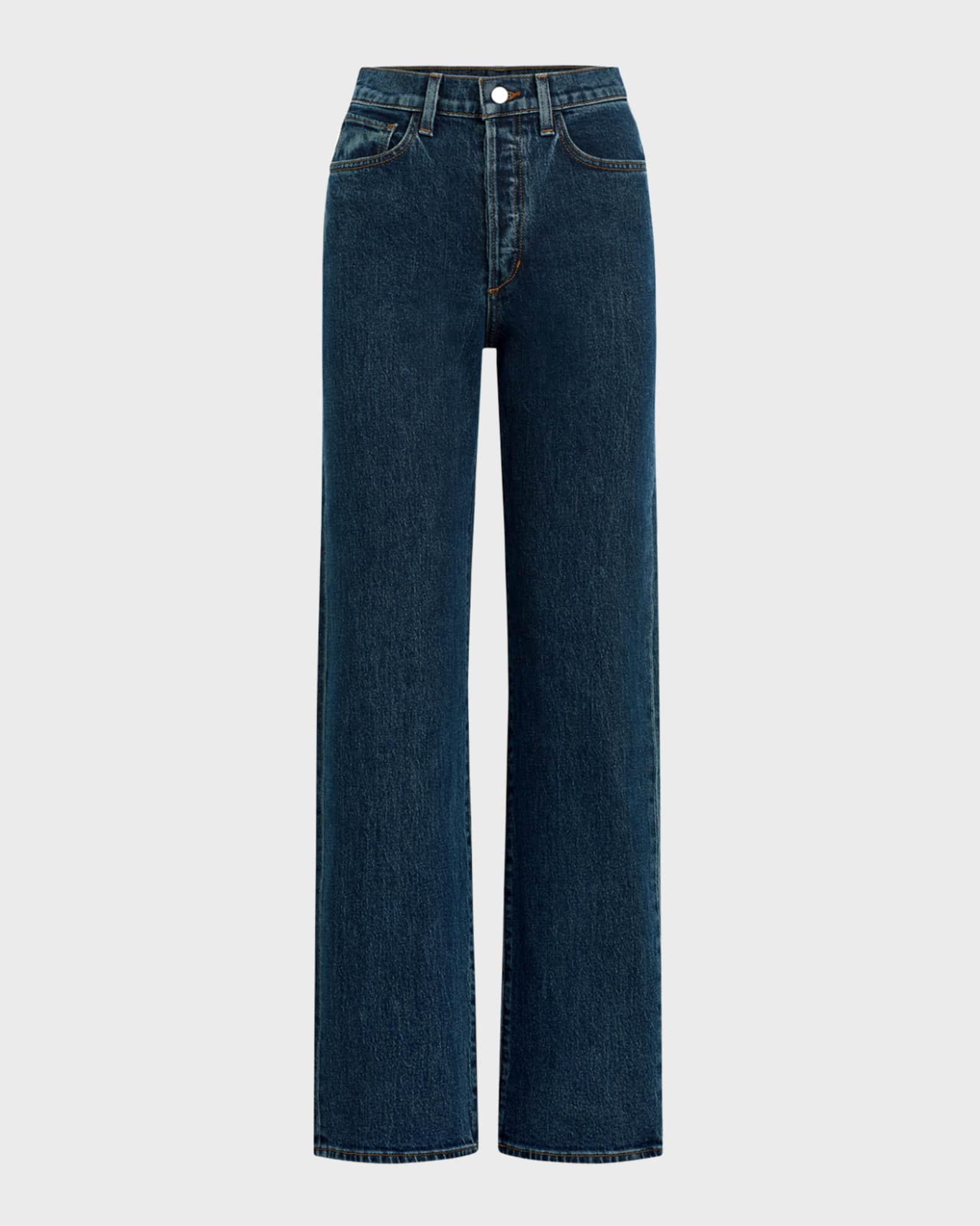 The Margot High-Rise Straight Jeans 0