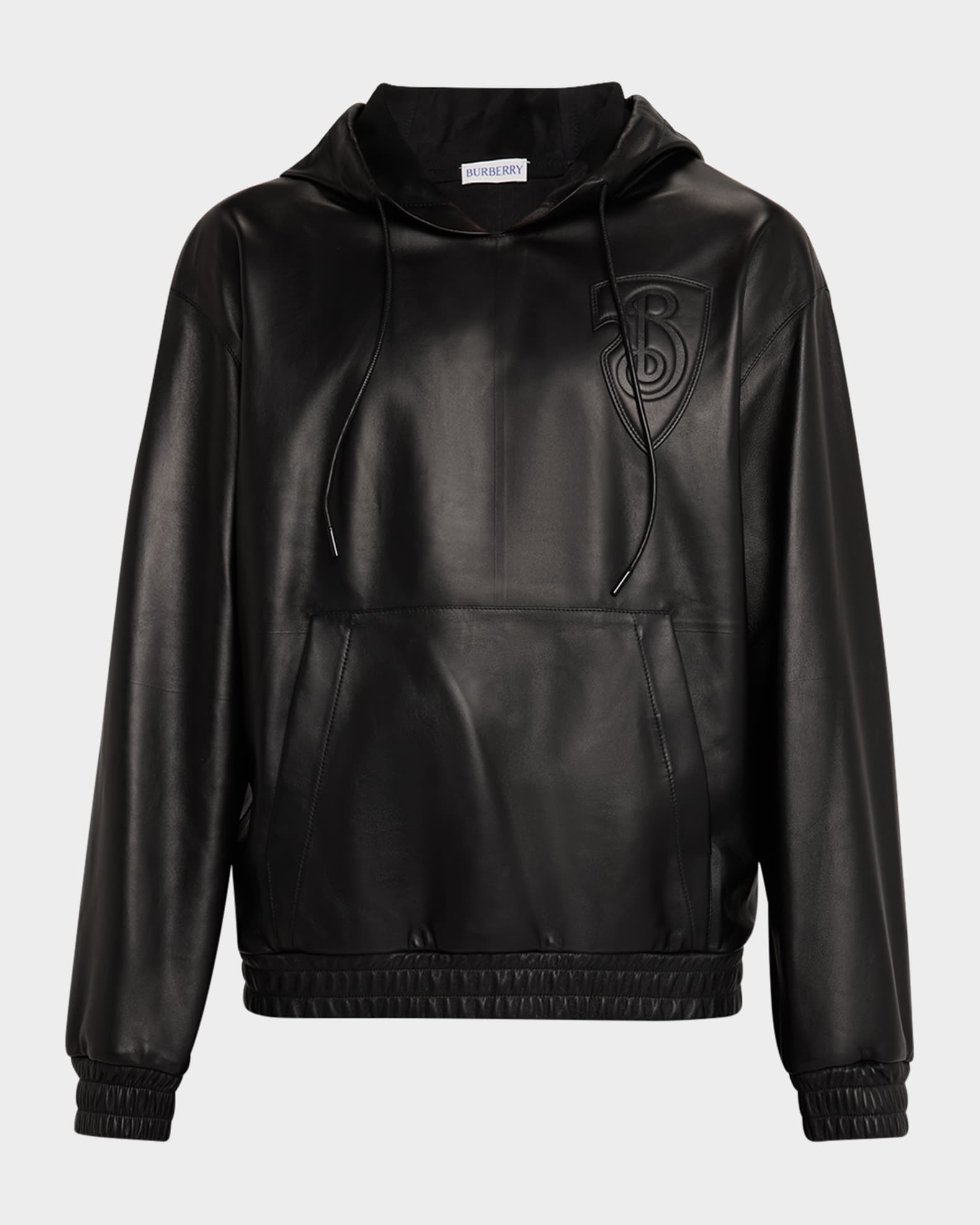 Men s Napa Leather Hoodie