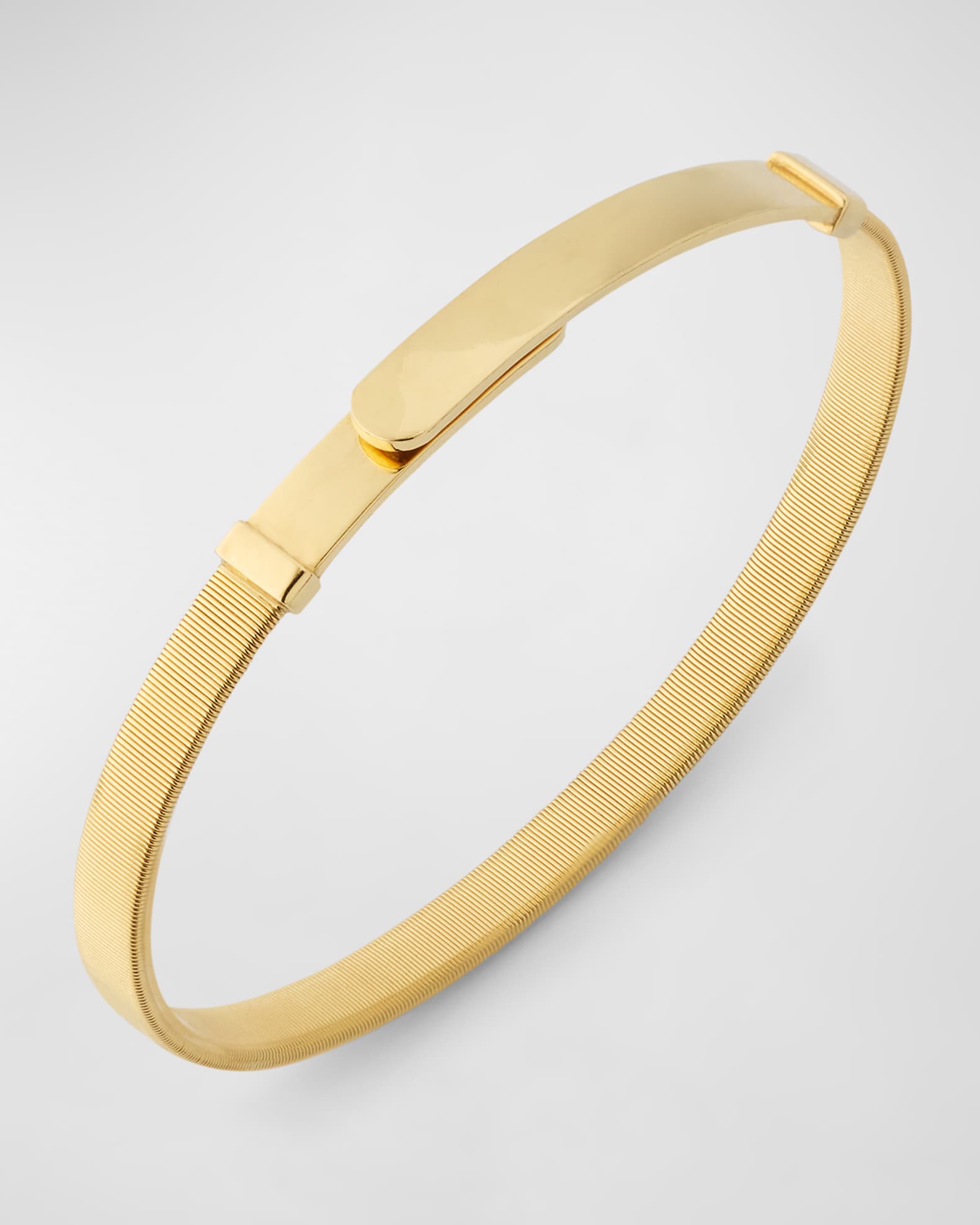 Marco Bicego 18K Yellow Gold Coil Thin Bangle Bracelet | Neiman Marcus