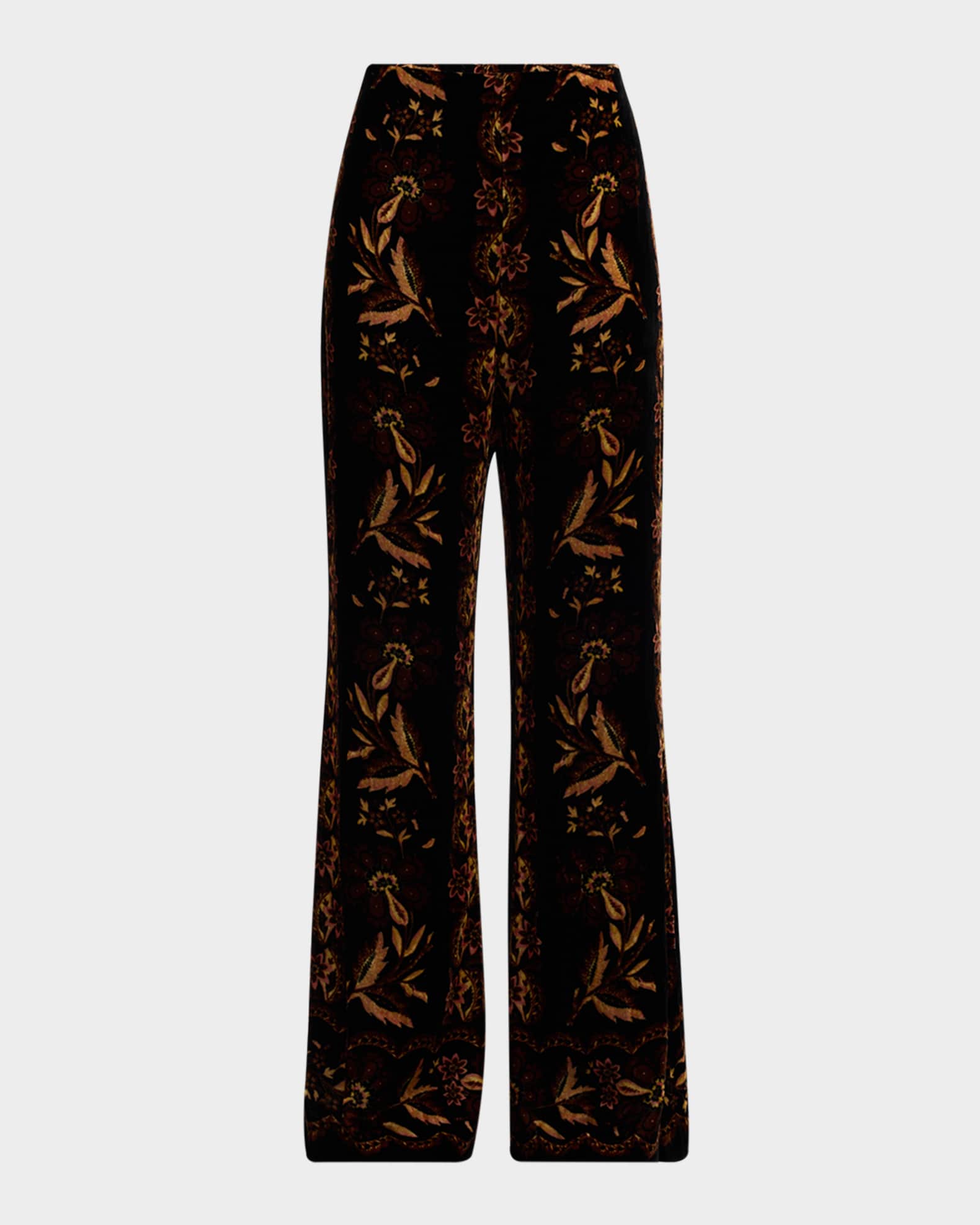 Firenze High-Rise Flare Pants 0