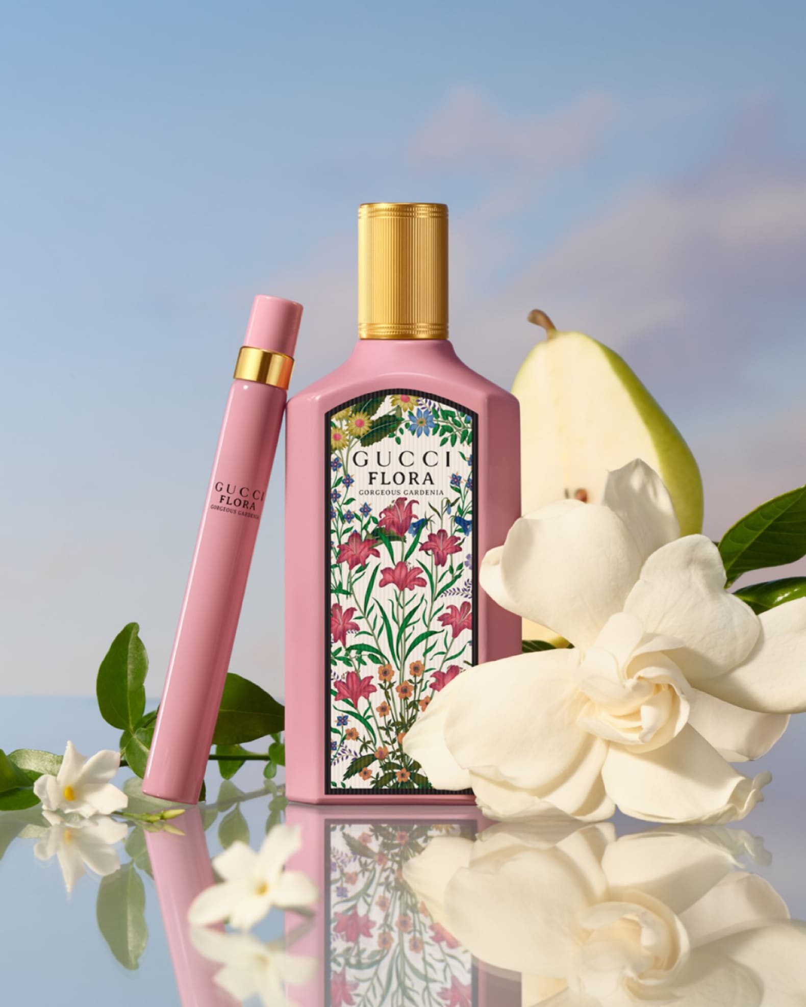 Gucci Flora Gorgeous Gardenia Eau de Parfum Refill 150 mL Neiman Marcus