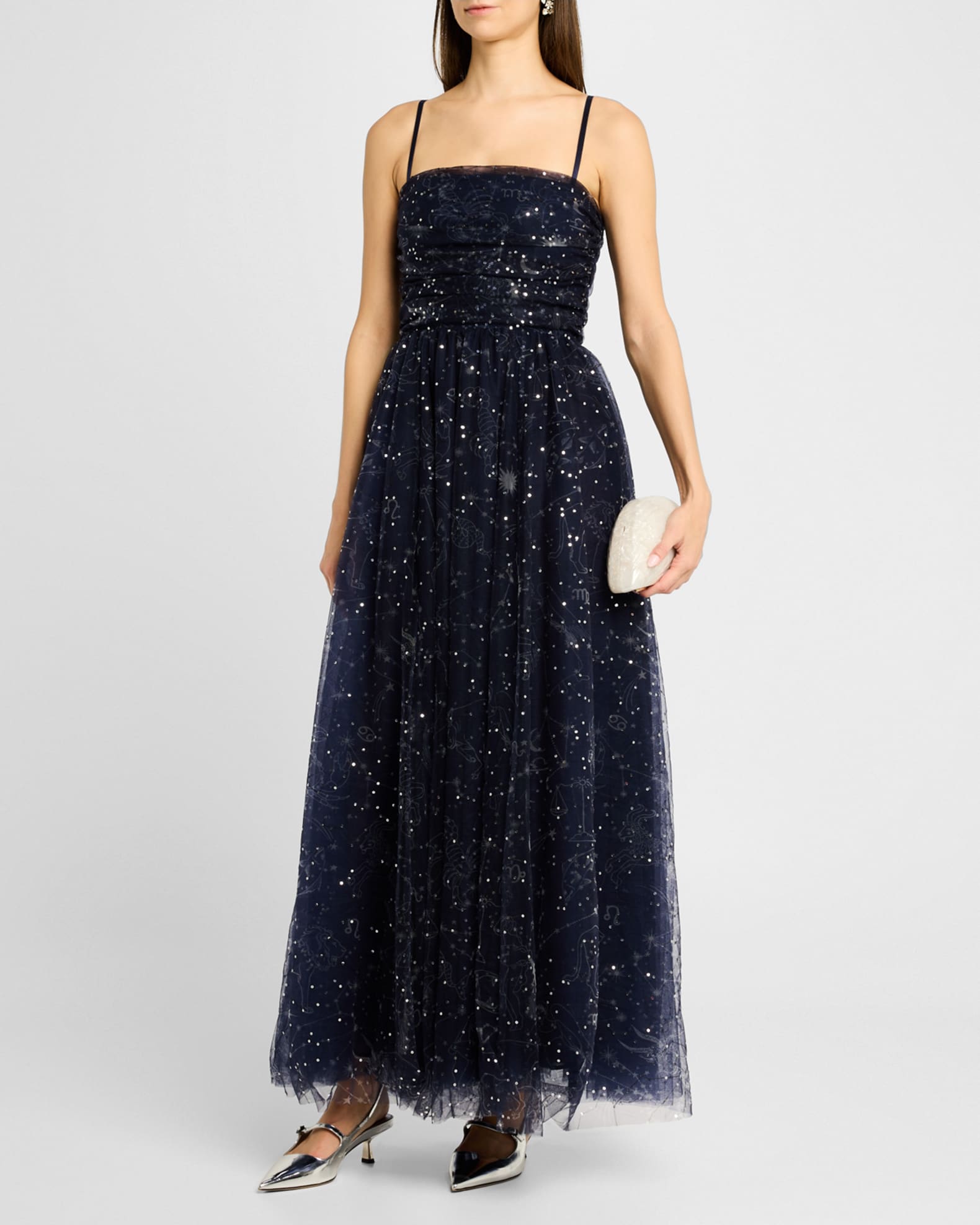 STAUD Bettina Dress in Zodiac Constellation Size 4