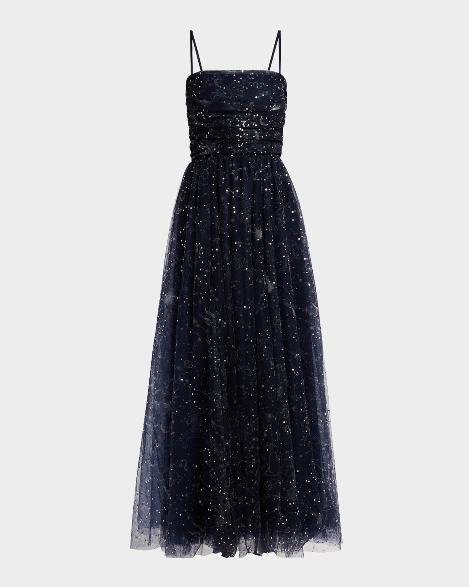 STAUD Bettina Dress in Zodiac Constellation Size 8