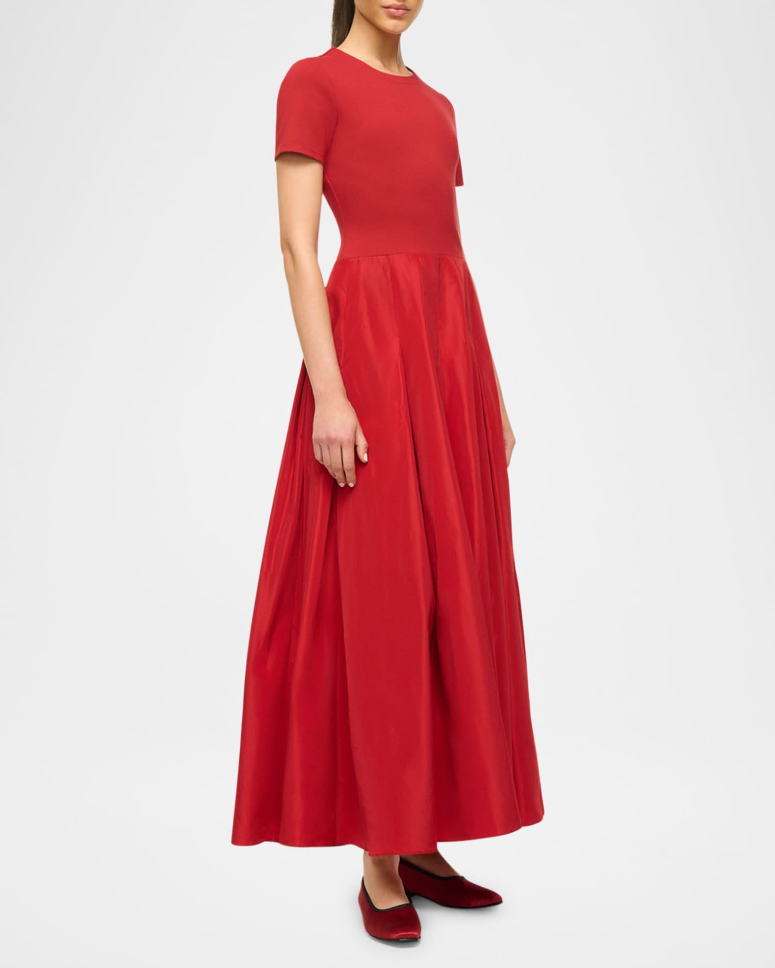 STAUD Hopper Dress in Rouge Size 2