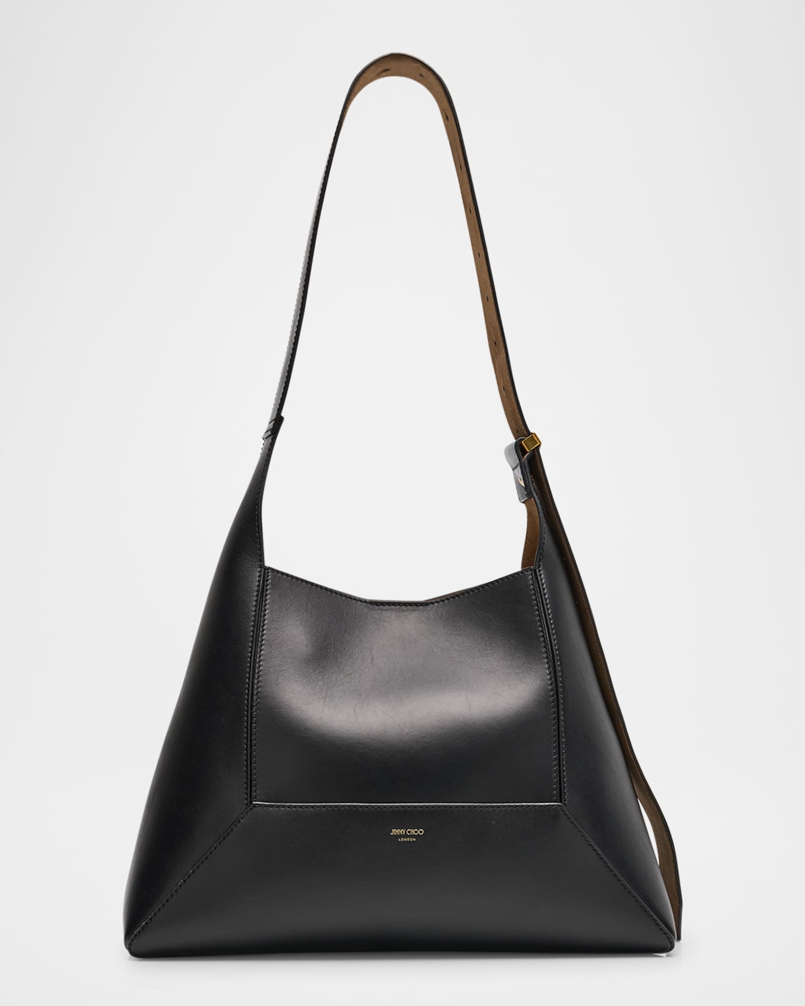 Jimmy Choo Medium Diamond Leather Hobo Bag Neiman Marcus
