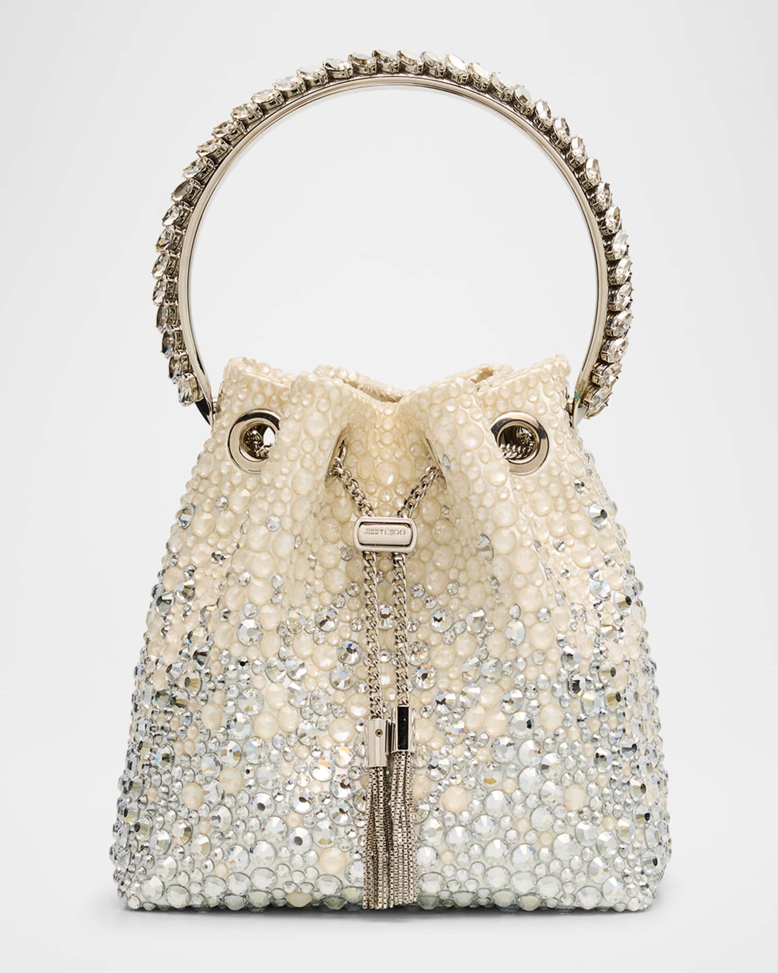トートバッグ Jimmy Choo FW25 BON BON (BONBONFSJ GOLD) Gold Bon Bon Bag by Jimmy Choo on Sale