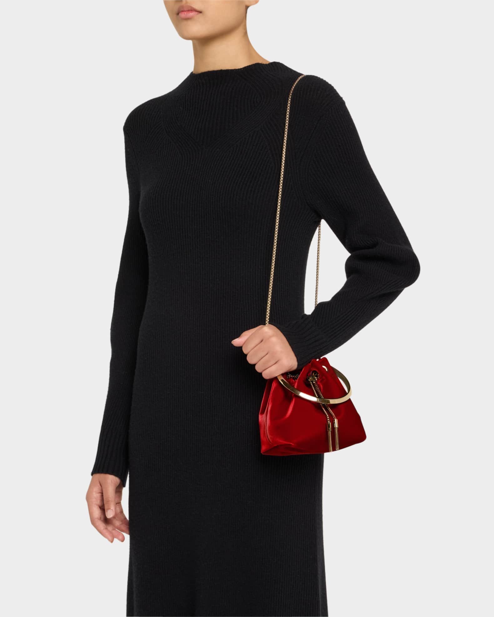Bon Bon Velour Bucket Bag 1