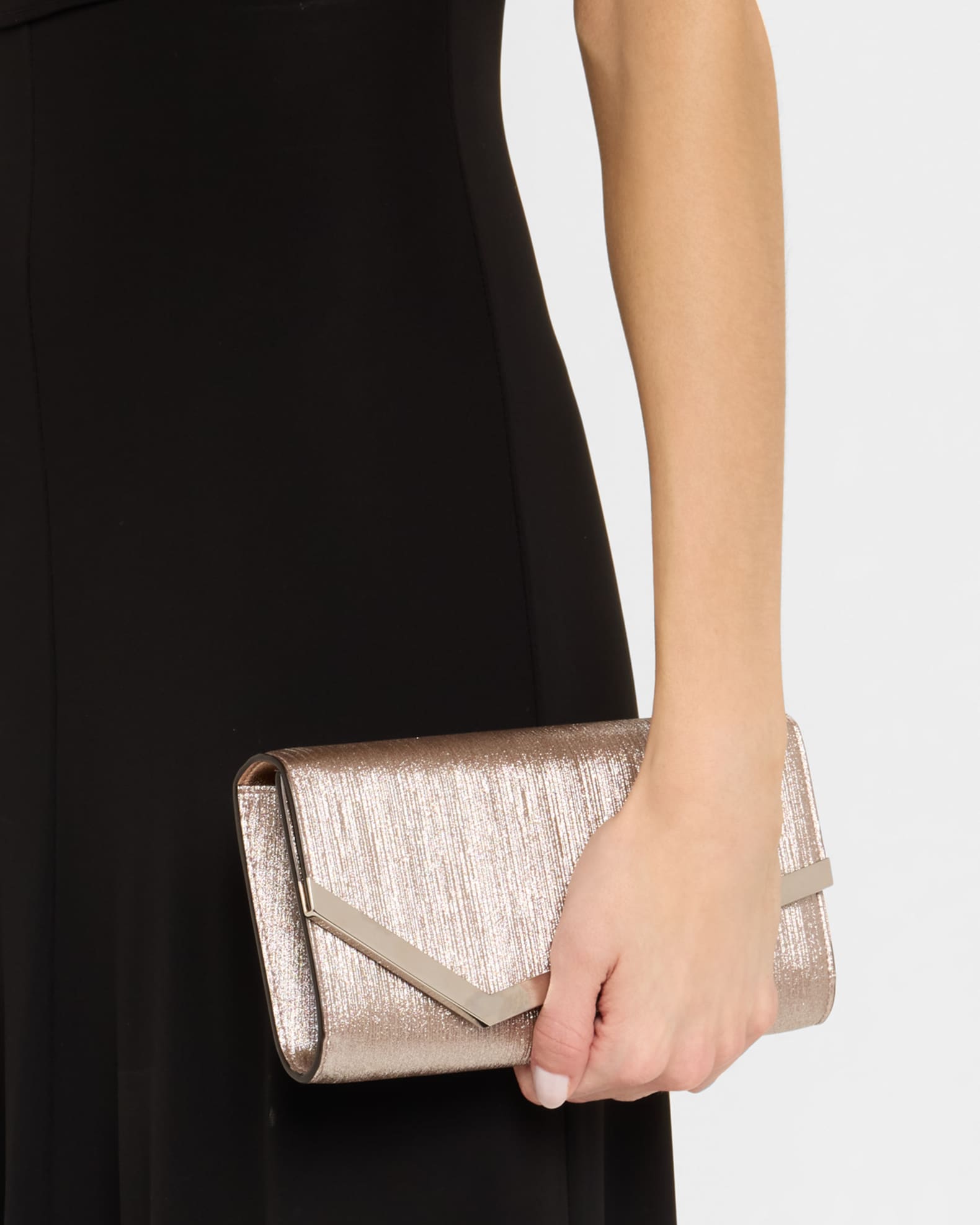 Emmie Glitter Clutch Bag