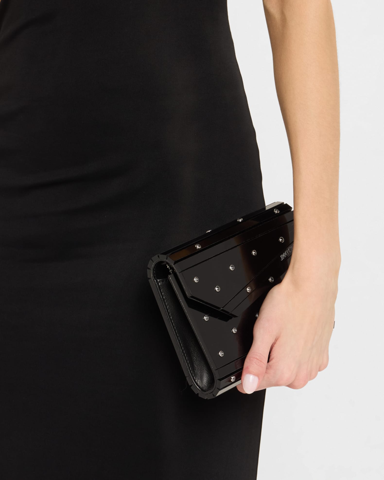 Jimmy Choo Candy Embellished Acrylic Clutch Bag Neiman Marcus