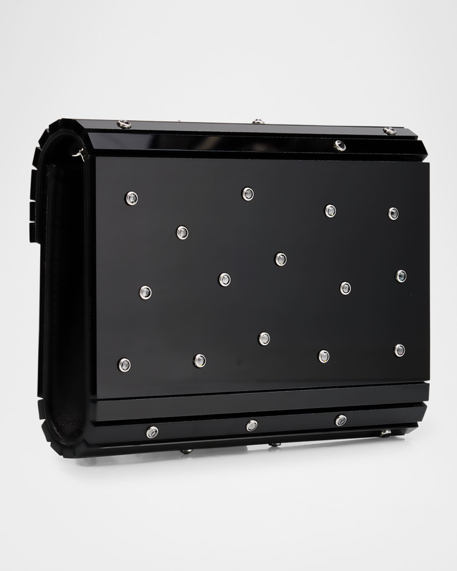 Candy Embellished Acrylic Clutch Bag