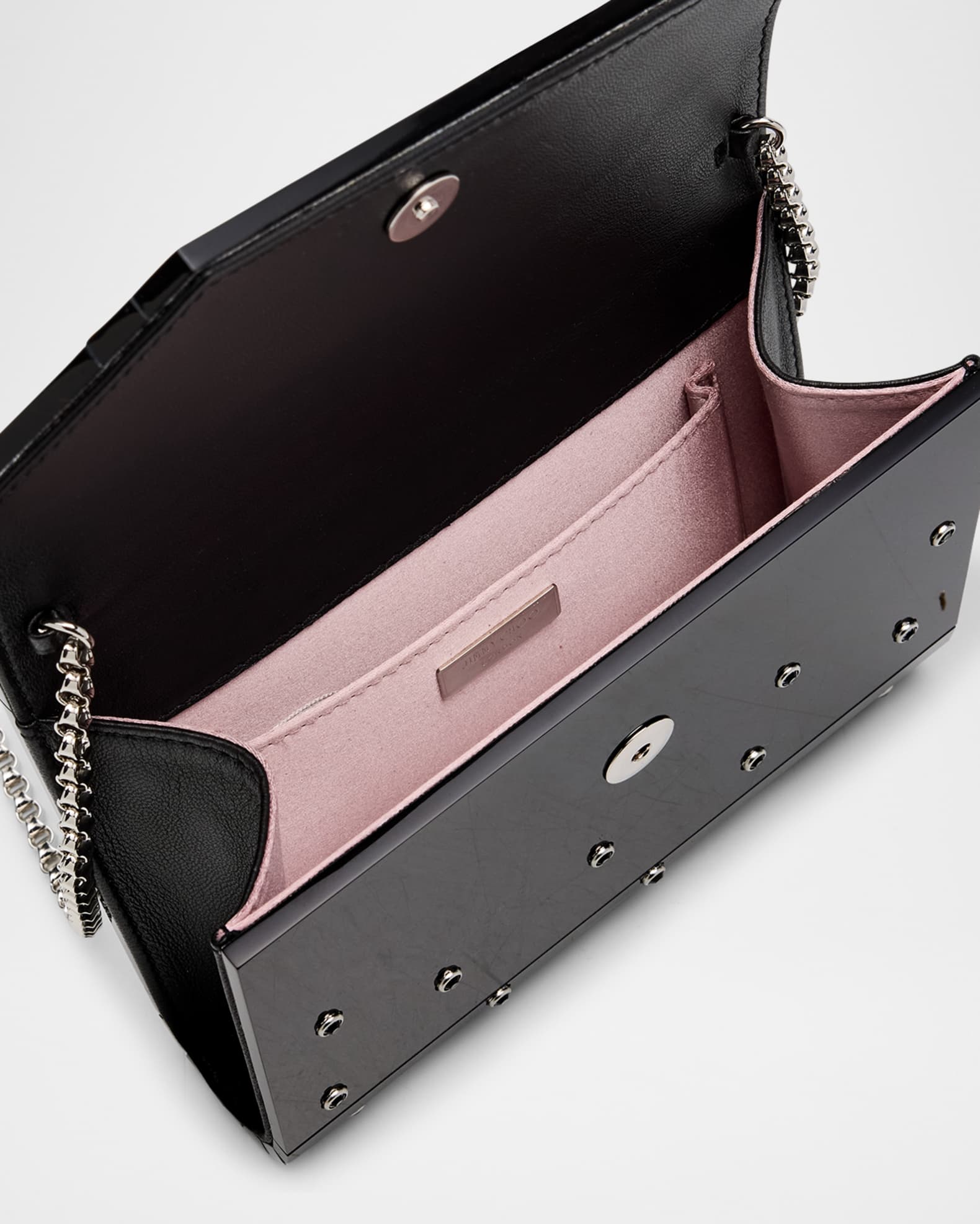 Candy Embellished Acrylic Clutch Bag