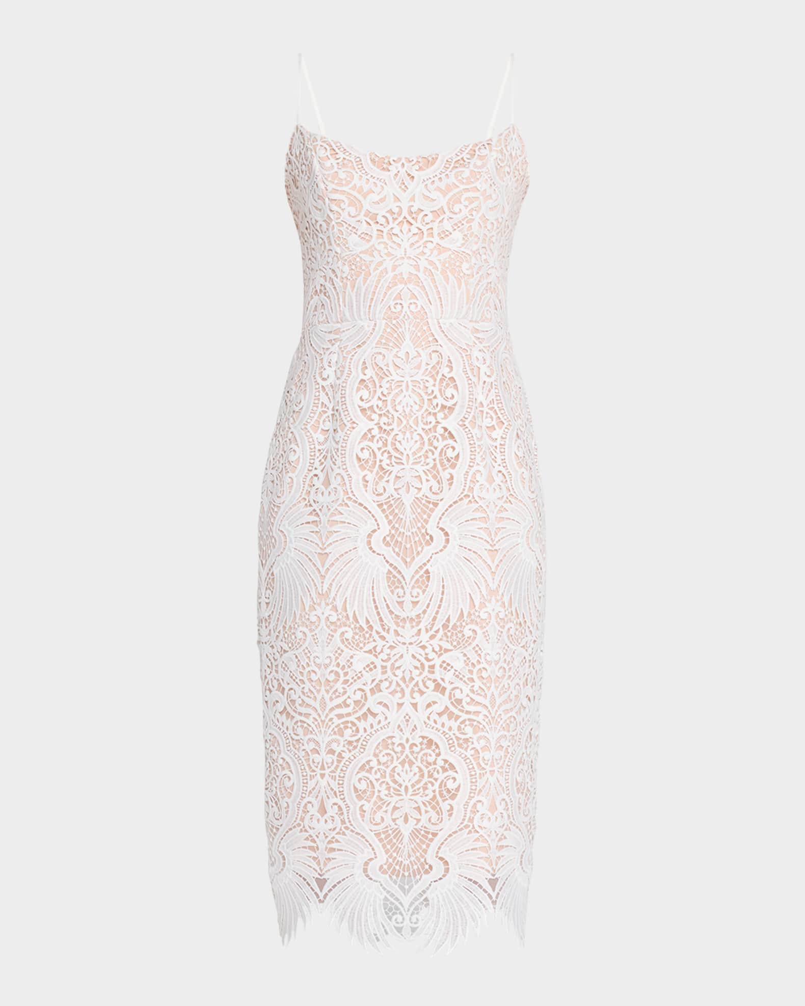 Neiman marcus white cocktail dresses clearance