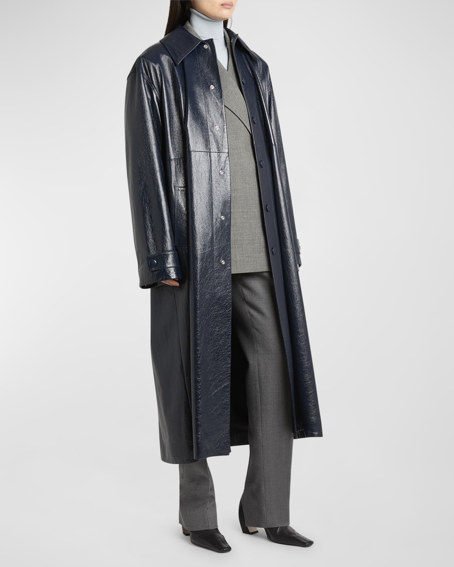 Patent long jacket online