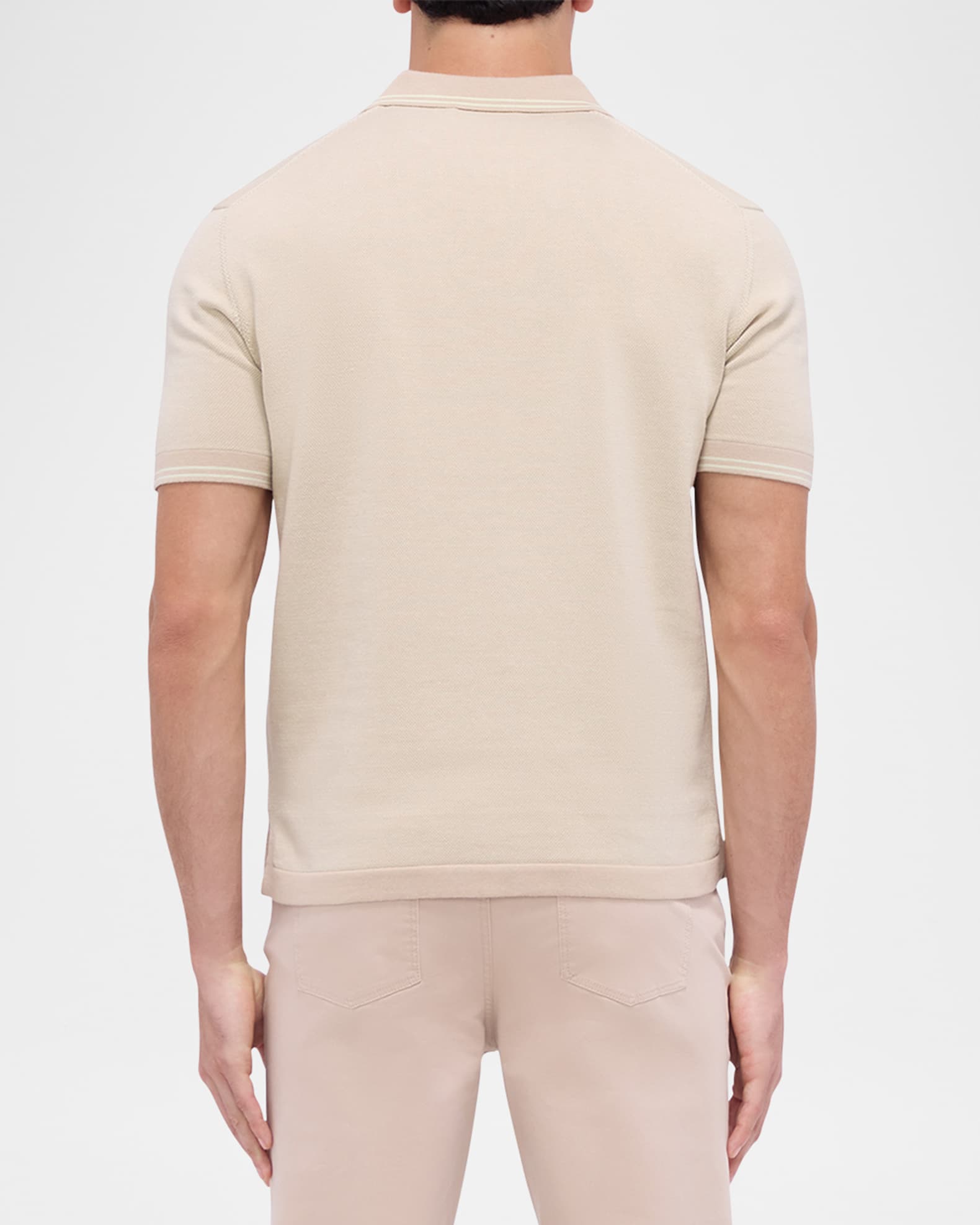 Men's 3-Button Polo Sweater 1