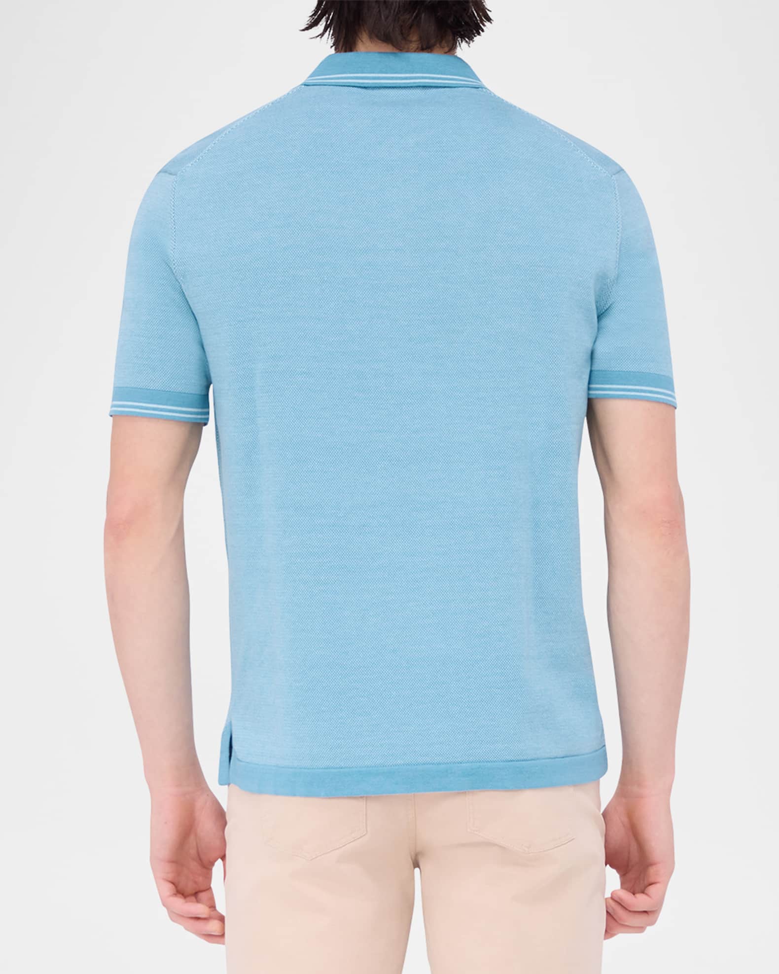 Men's 3-Button Polo Sweater 1