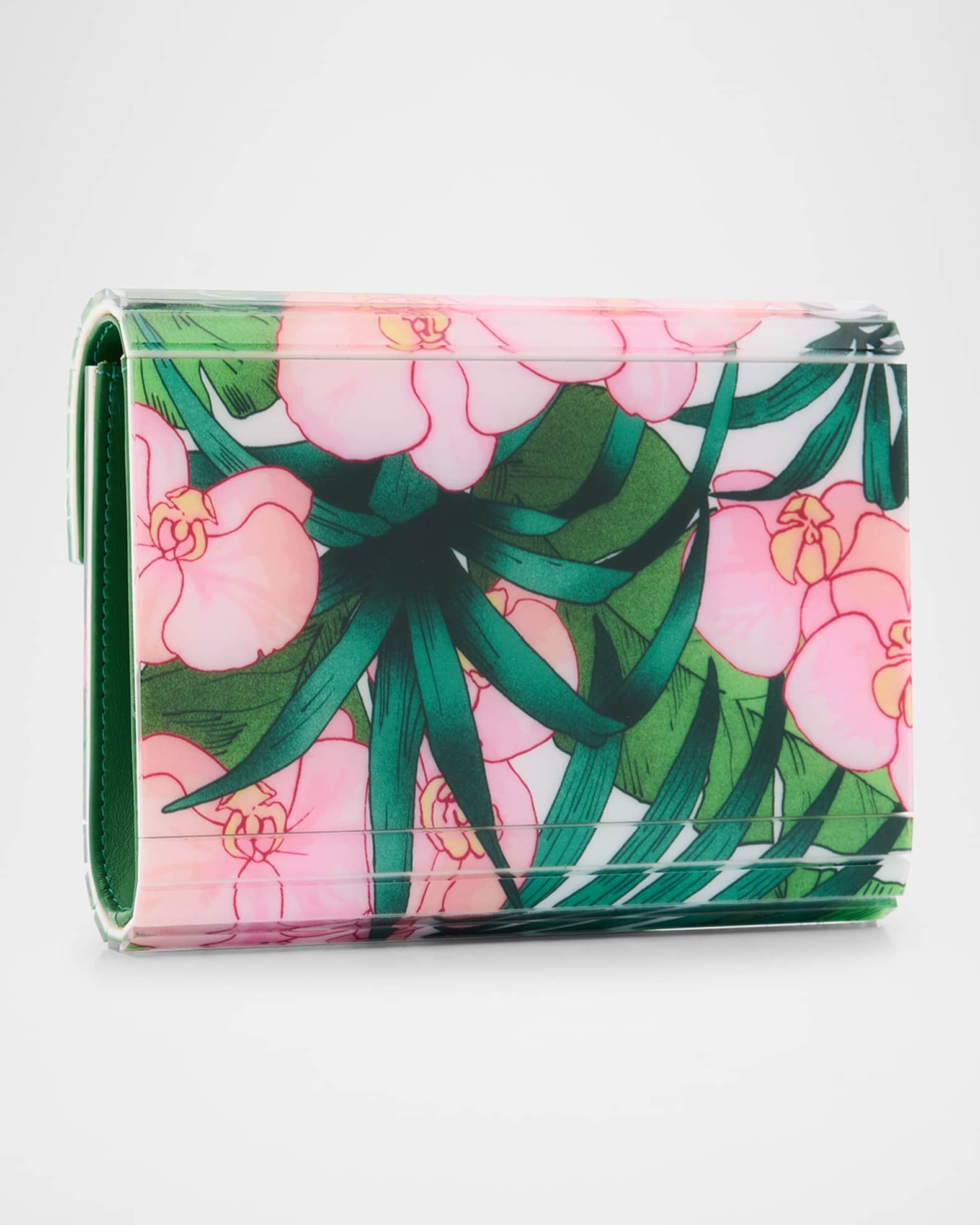 クラッチバッグ JIMMY CHOO Woman Clutch Pink CANDYRGG ROSE Candy | Pink Acrylic Clutch Bag | JIMMY CHOO