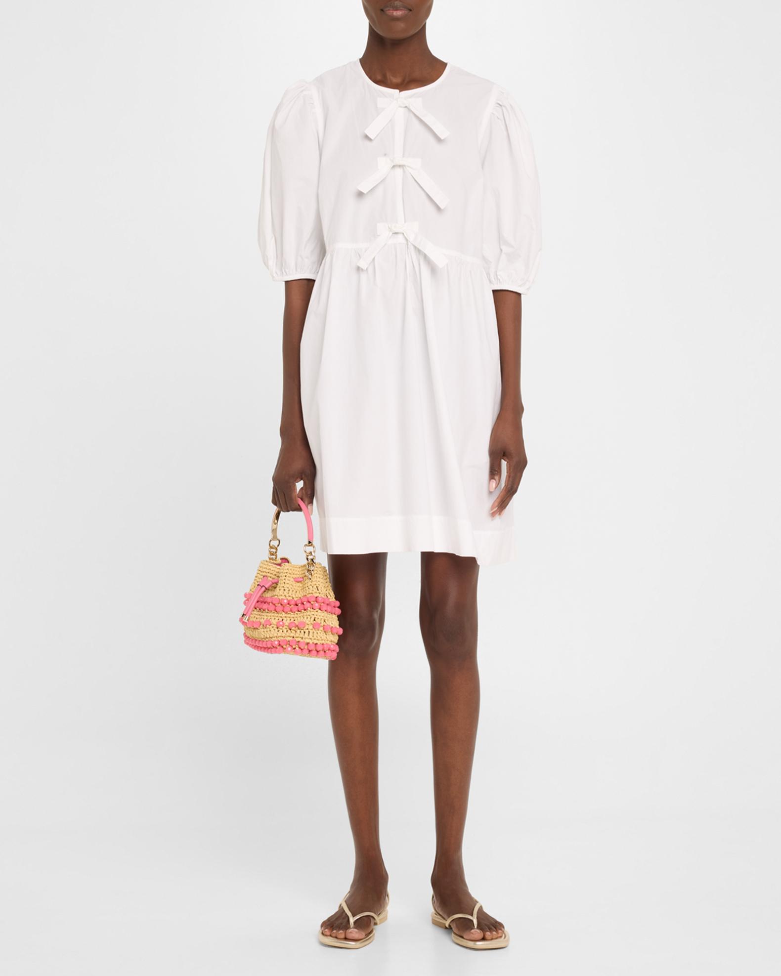 Jimmy Choo Bon Bon Beaded Raffia Bucket Bag | Neiman Marcus