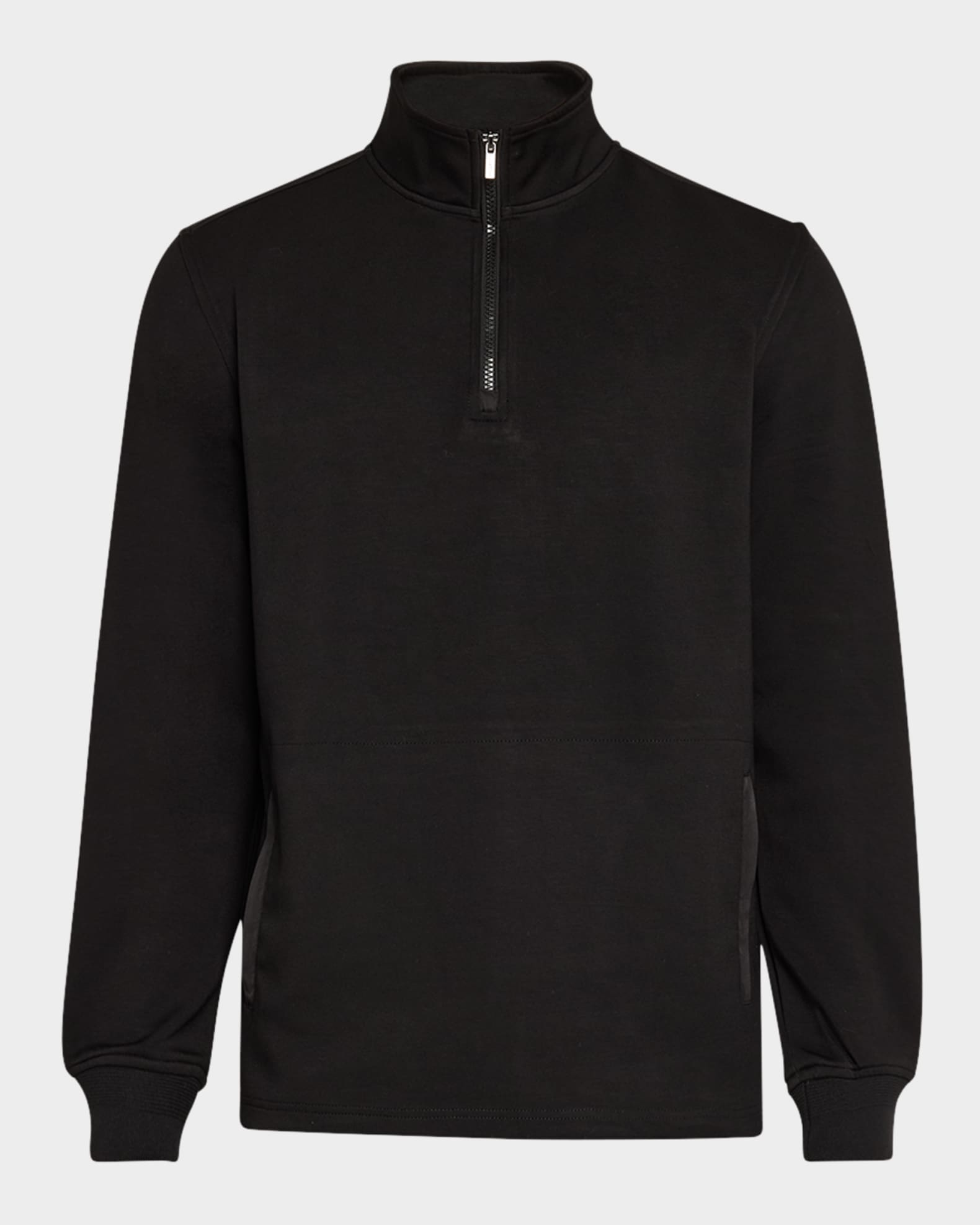 Men's Quarter-Zip Knit Sweater