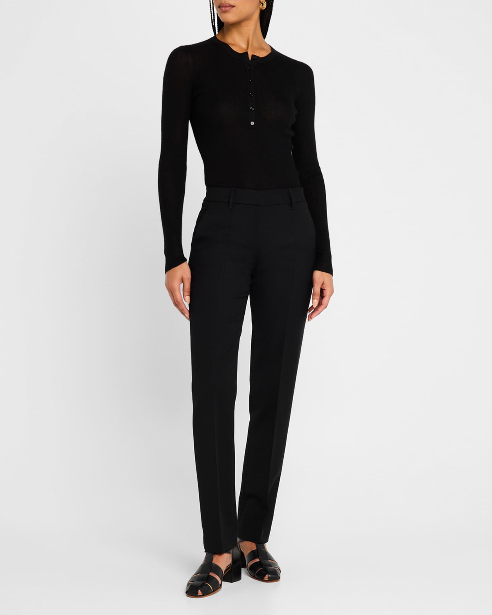 Julian Cashmere Henley Sweater 1