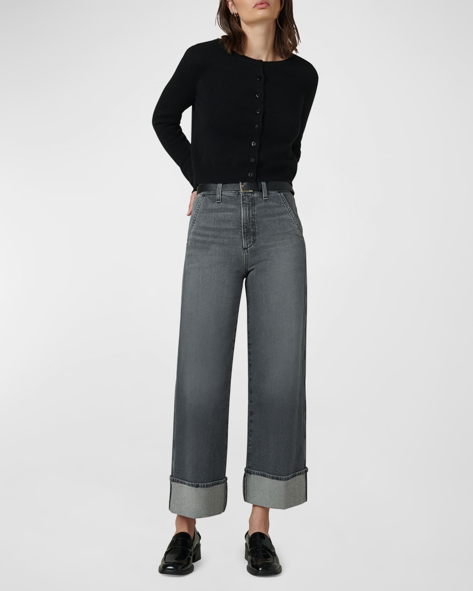 The Trixie Trouser Jeans with Wide Cuff 1