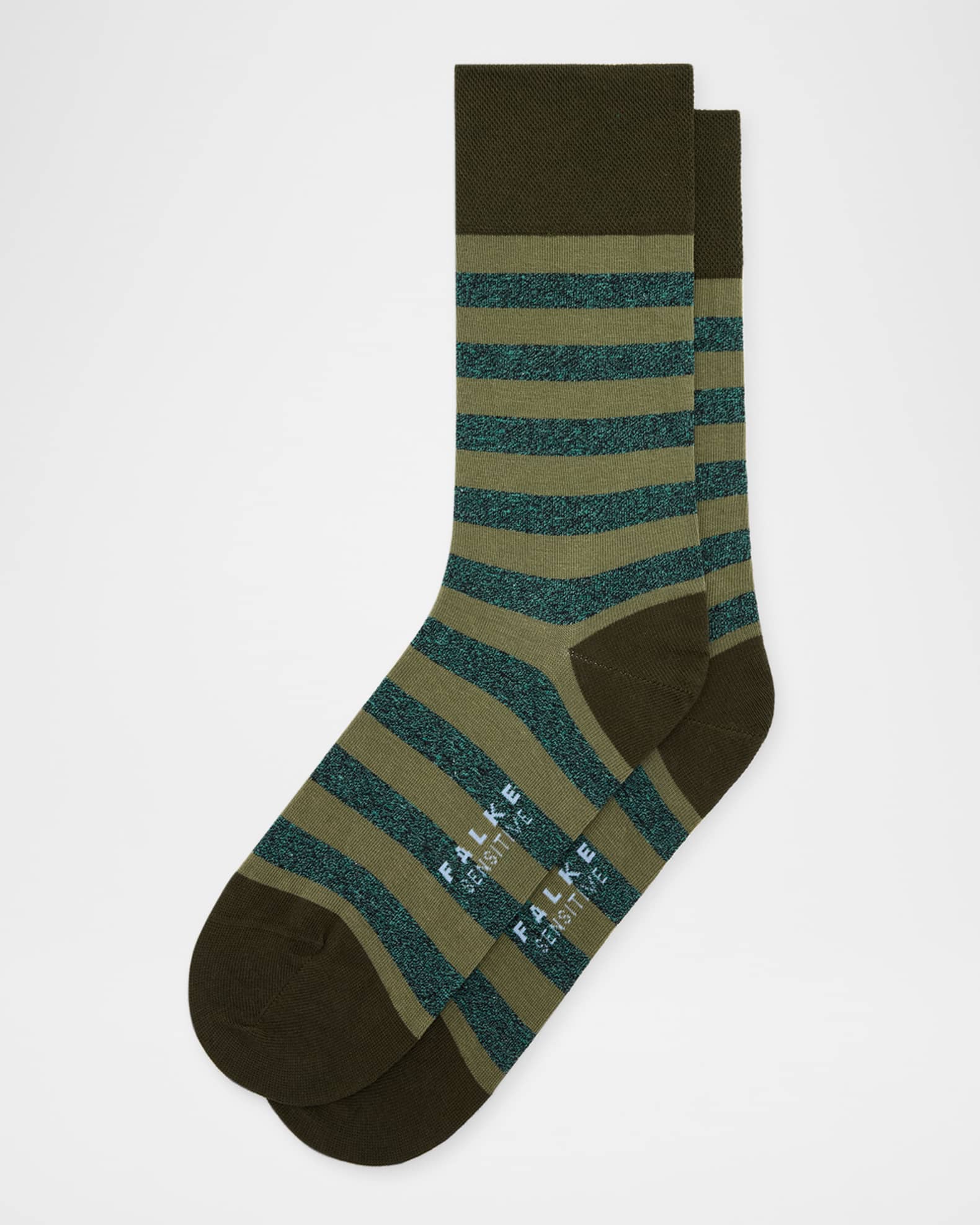 Men's Sensitive Mapped Line Crew Socks 0