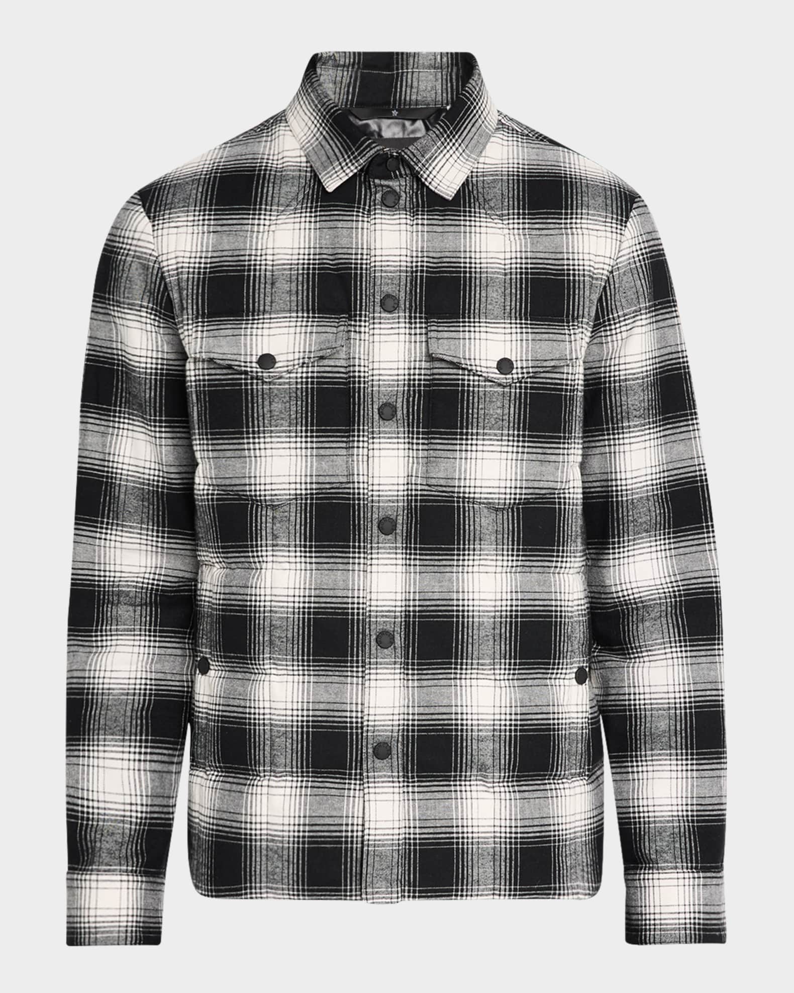 Men's Gelt Quilted Down Shirt Jacket 0