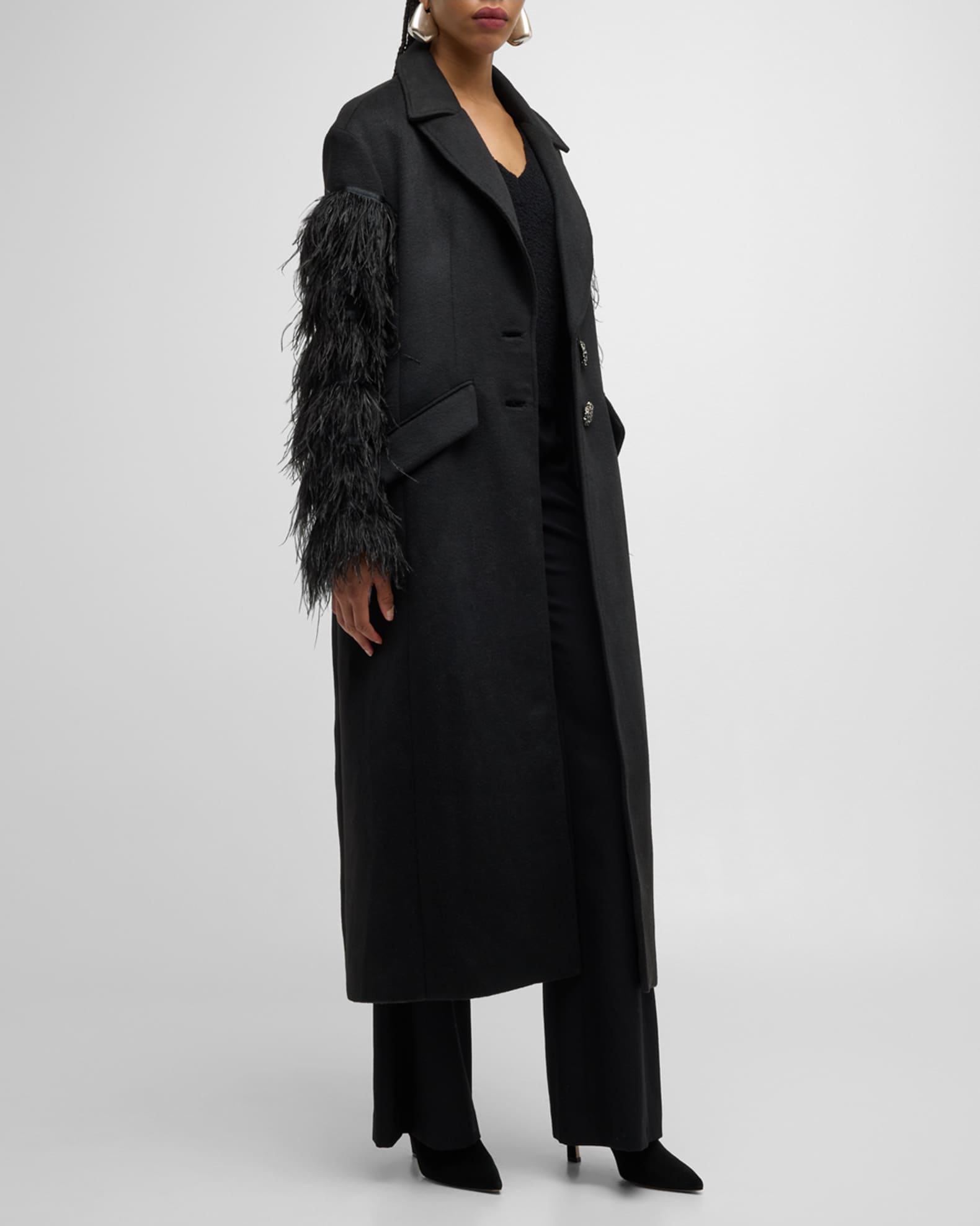 Cinq a sept feather jacket hot sale