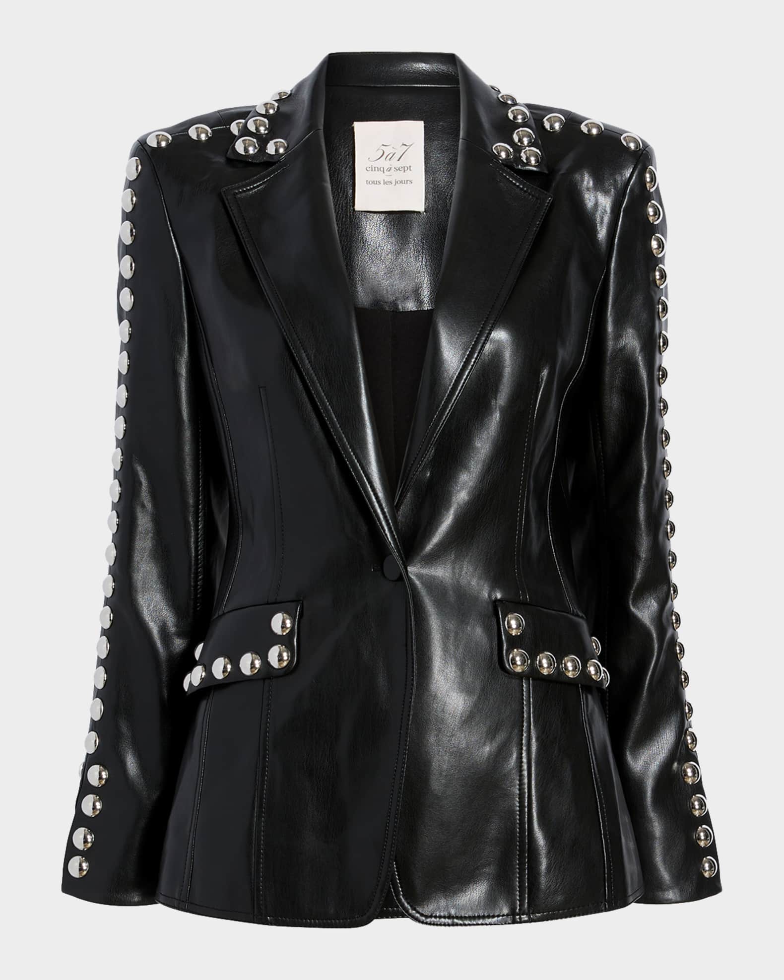 Studded blazers for womens sales