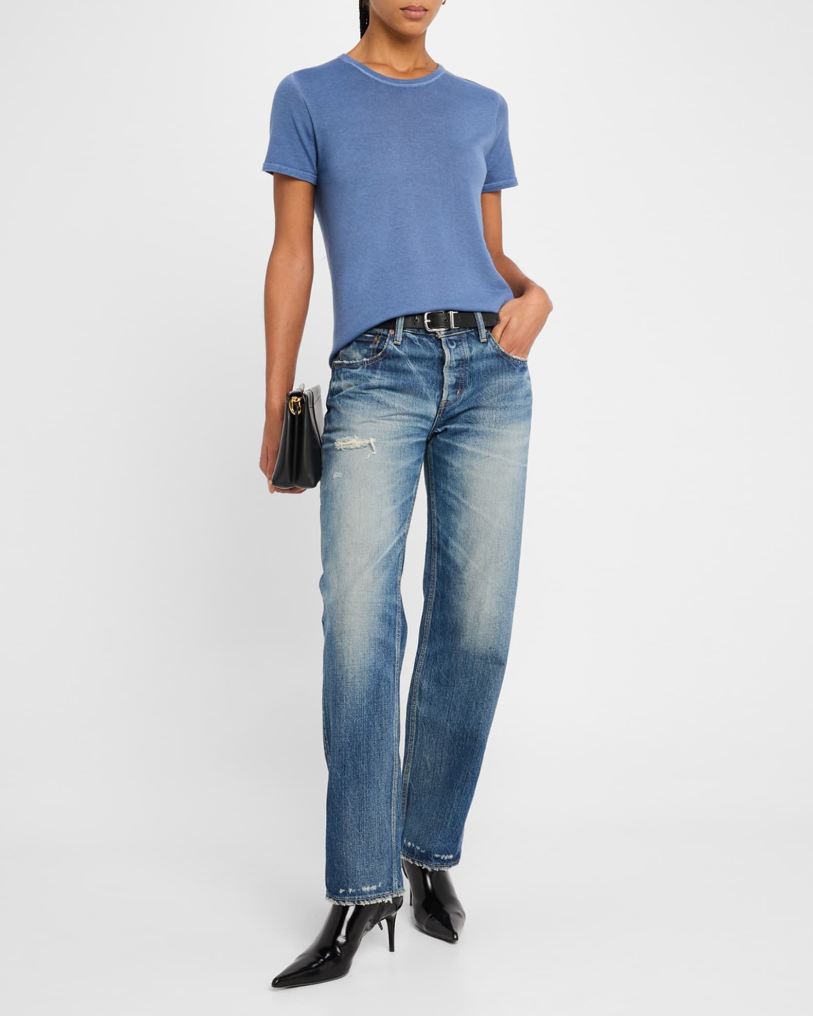 Flemington Straight Low-Rise Jeans 1