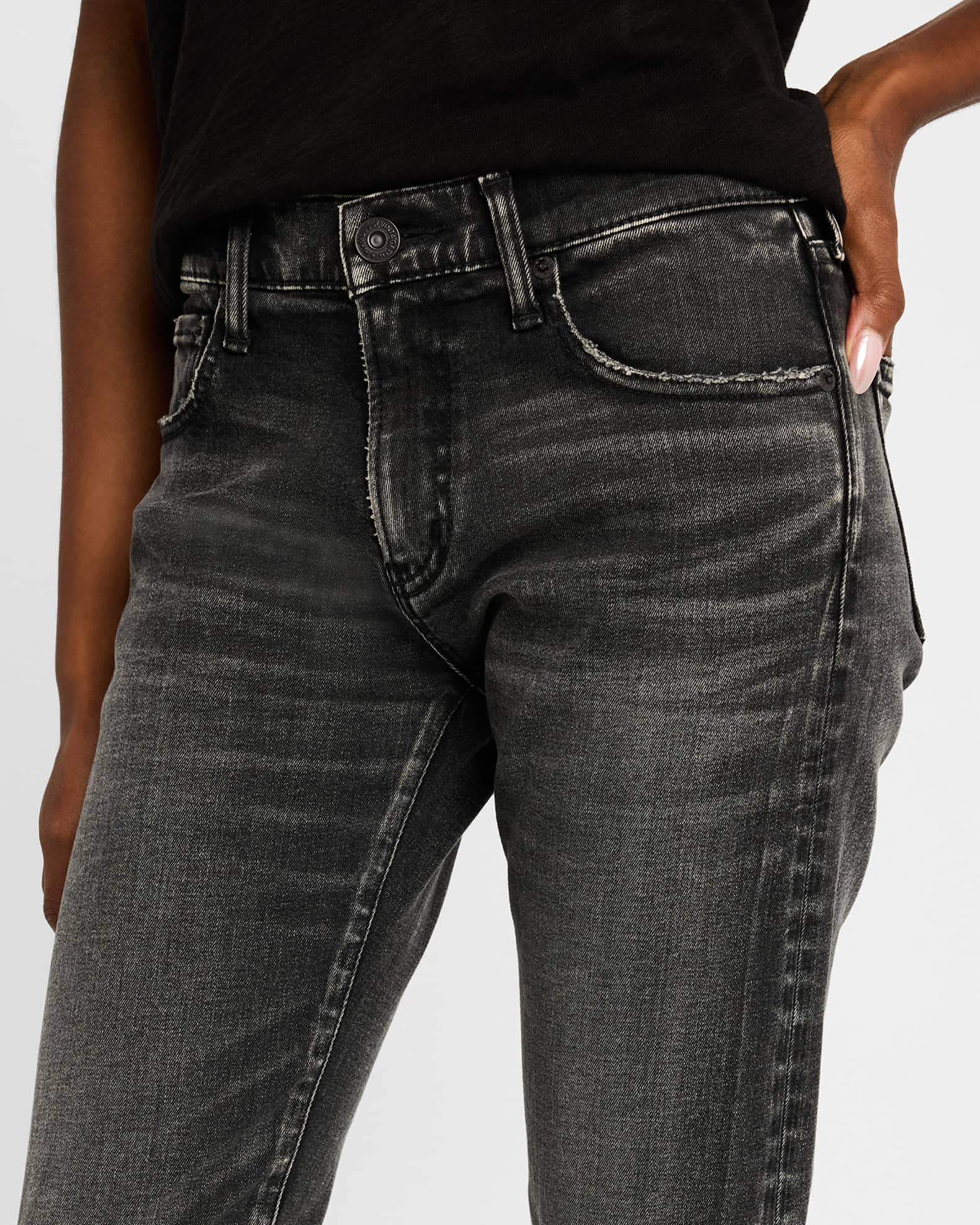 MOUSSY VINTAGE Fairfield Slim Straight Jeans | Neiman Marcus