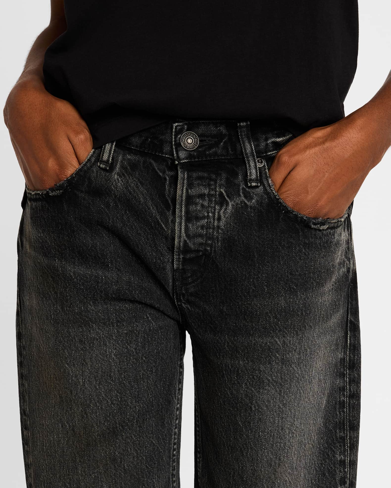MOUSSY VINTAGE Iona Straight Low-Rise Jeans | Neiman Marcus