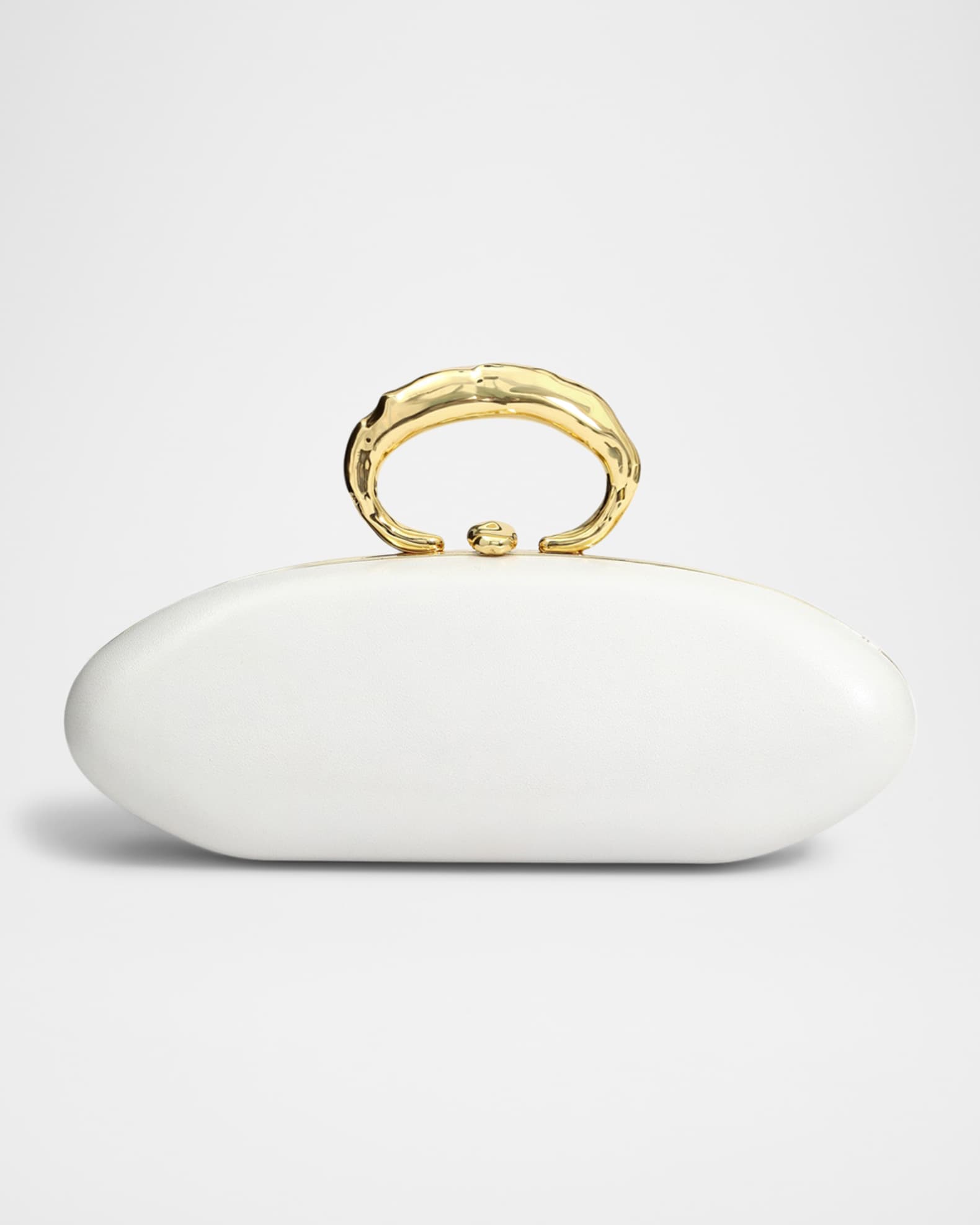 Molten Ring Bullet Leather Clutch Bag 0