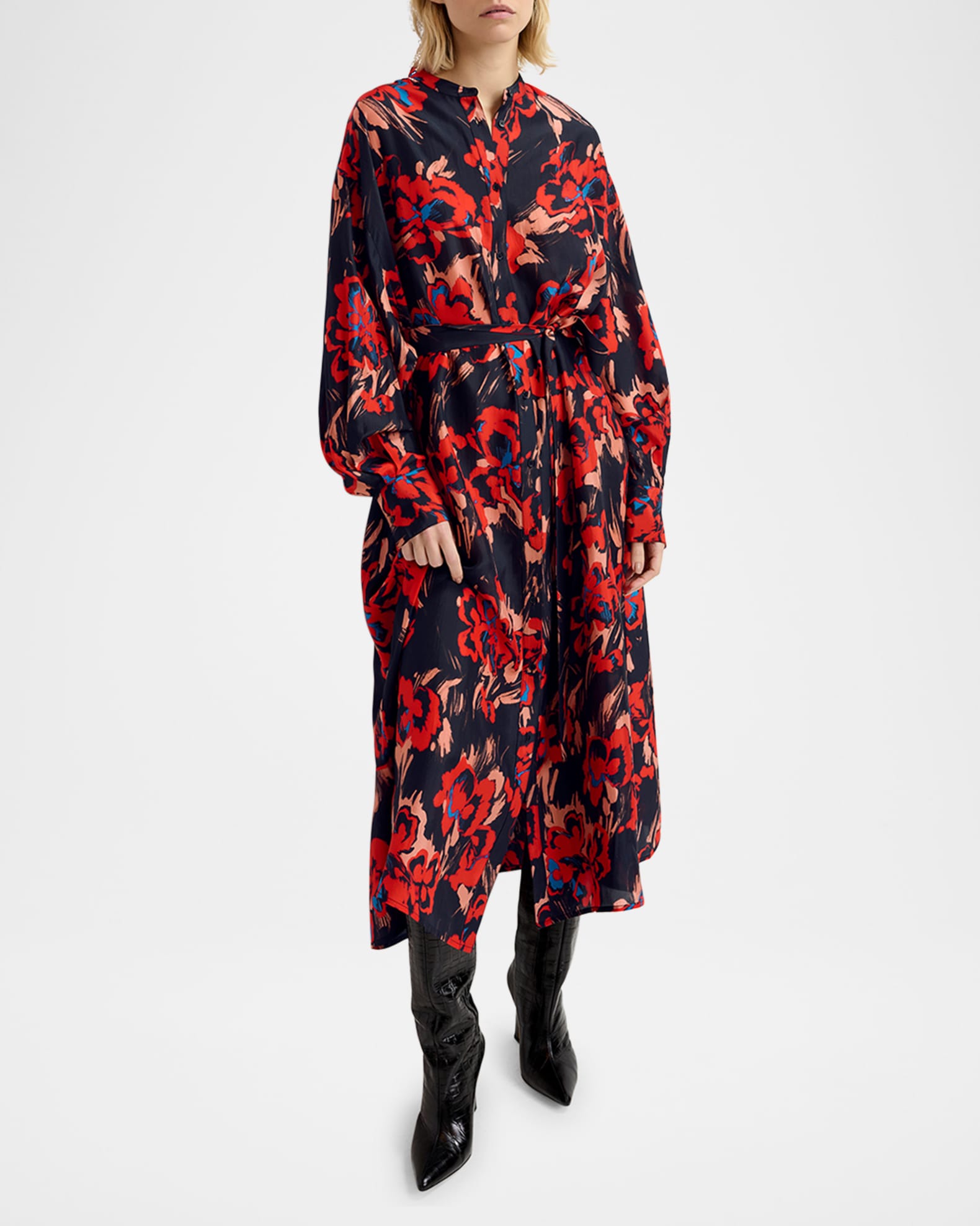 Galadriel Silk Shirtdress 1