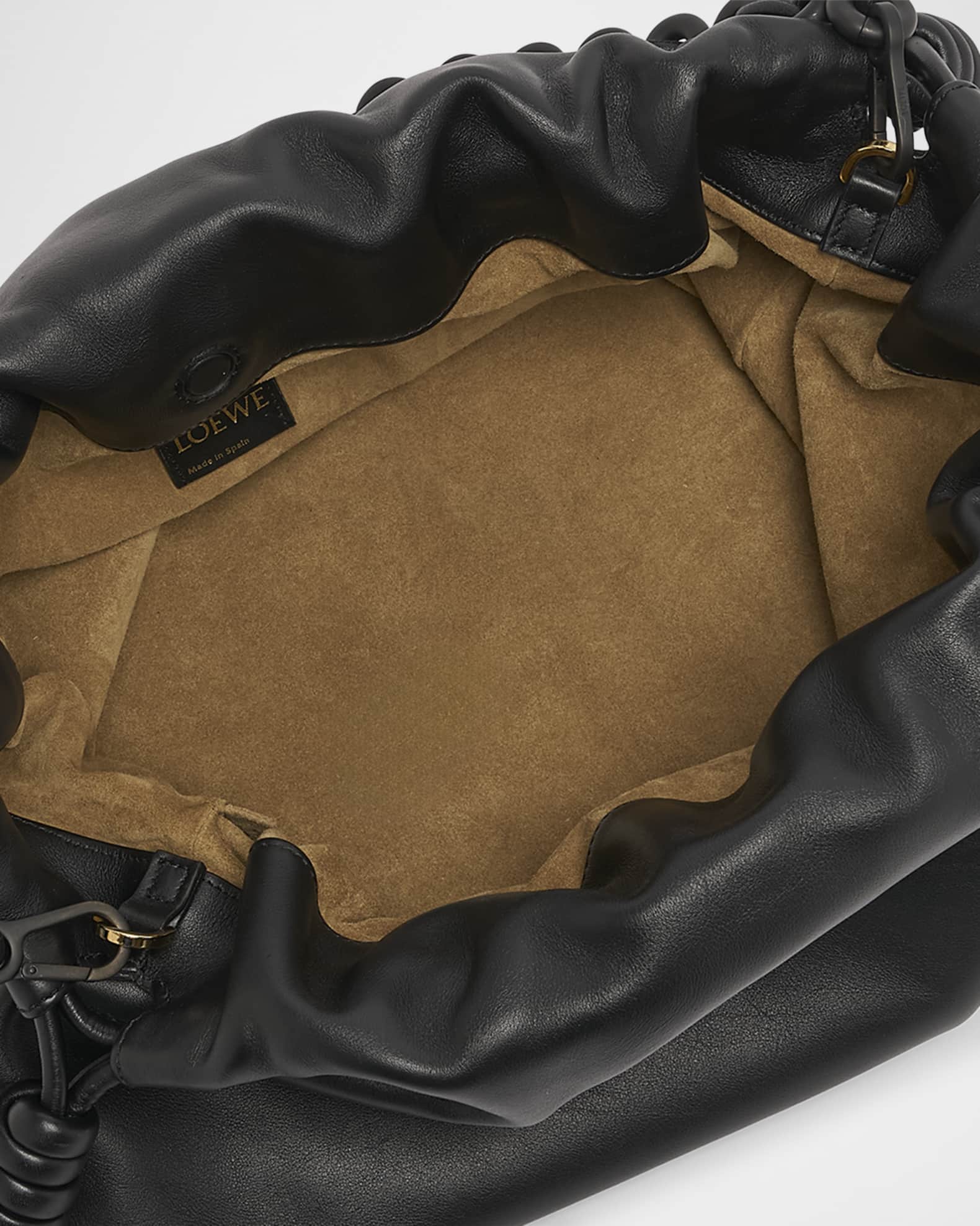 Loewe Flamenco Large Napa Lambskin Shoulder Bag | Neiman Marcus