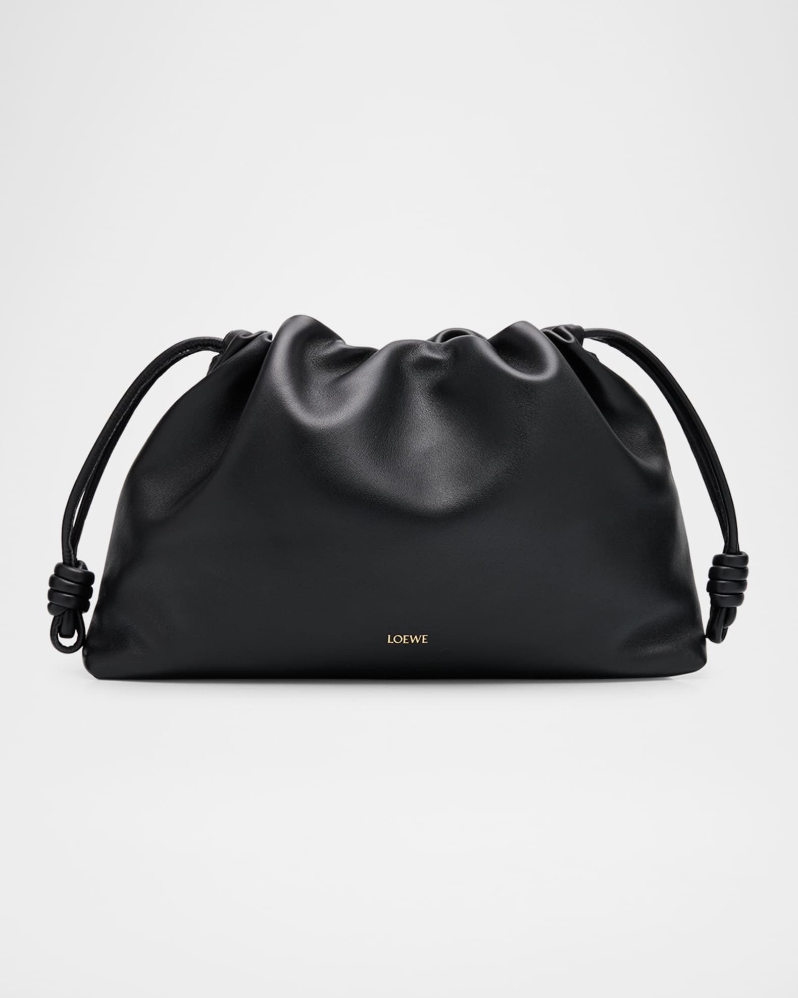 Flamenco Large Napa Lambskin Shoulder Bag | Neiman Marcus
