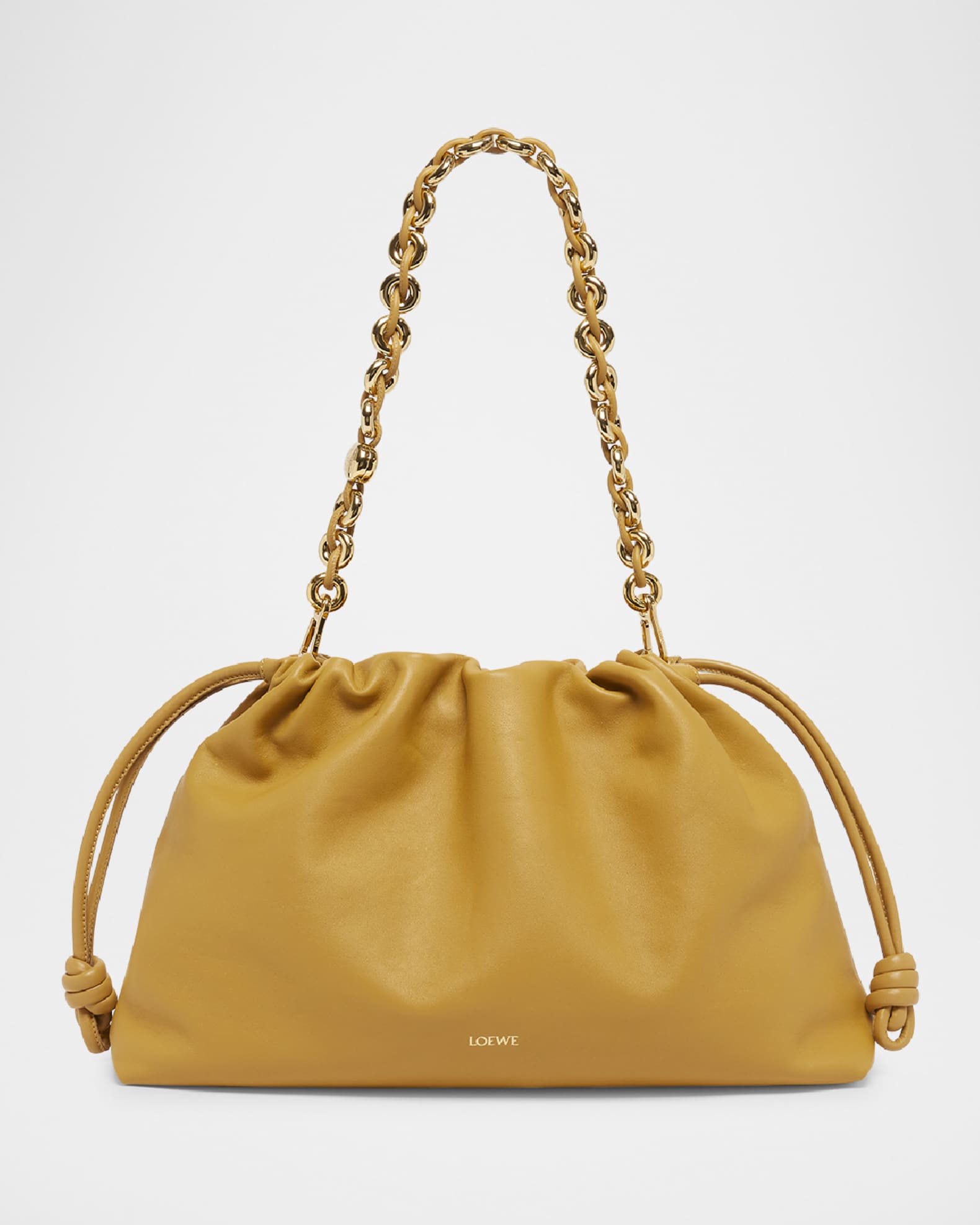 Flamenco Large Napa Lambskin Shoulder Bag 0