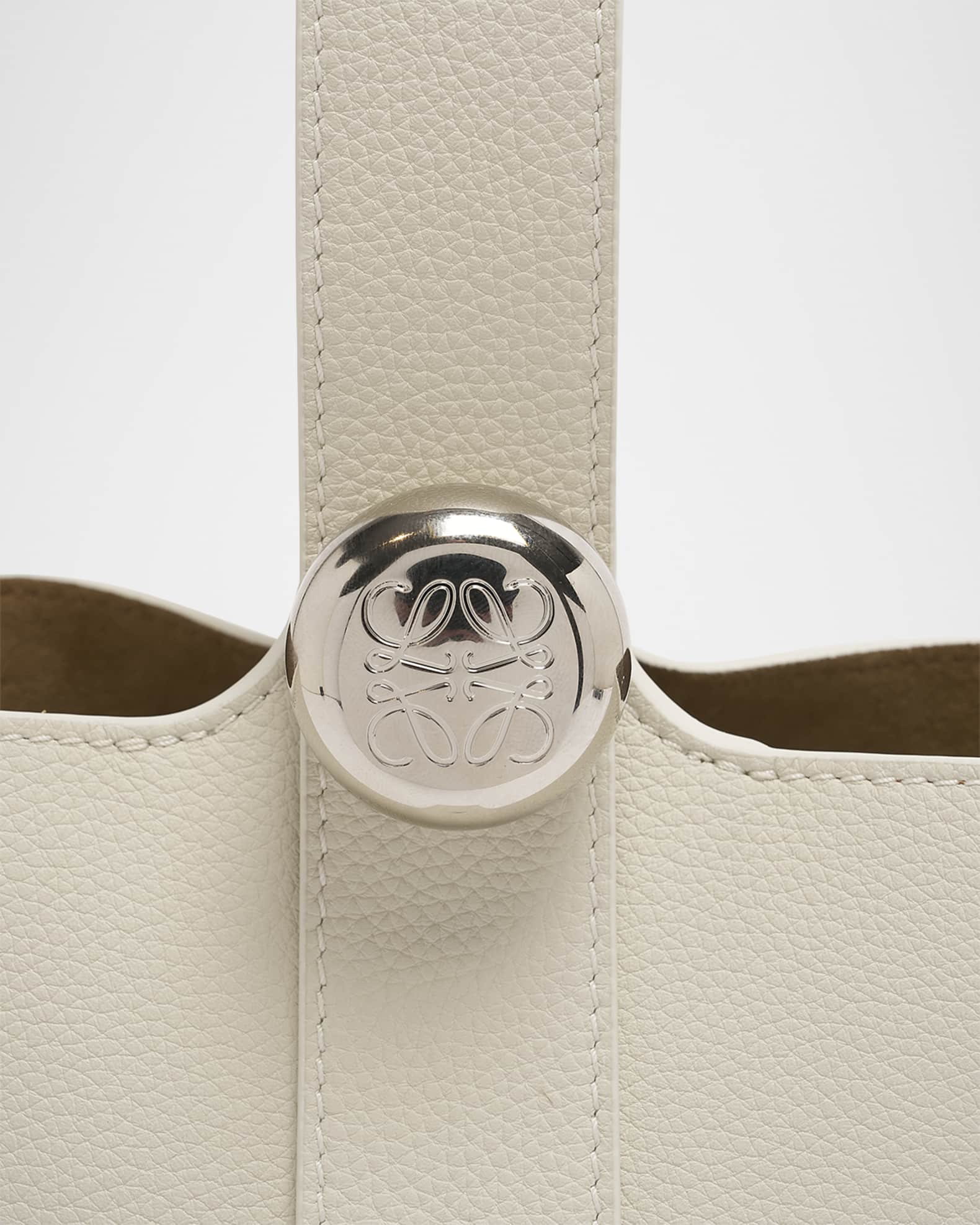 Loewe Mini Pebble Leather Bucket Bag | Neiman Marcus
