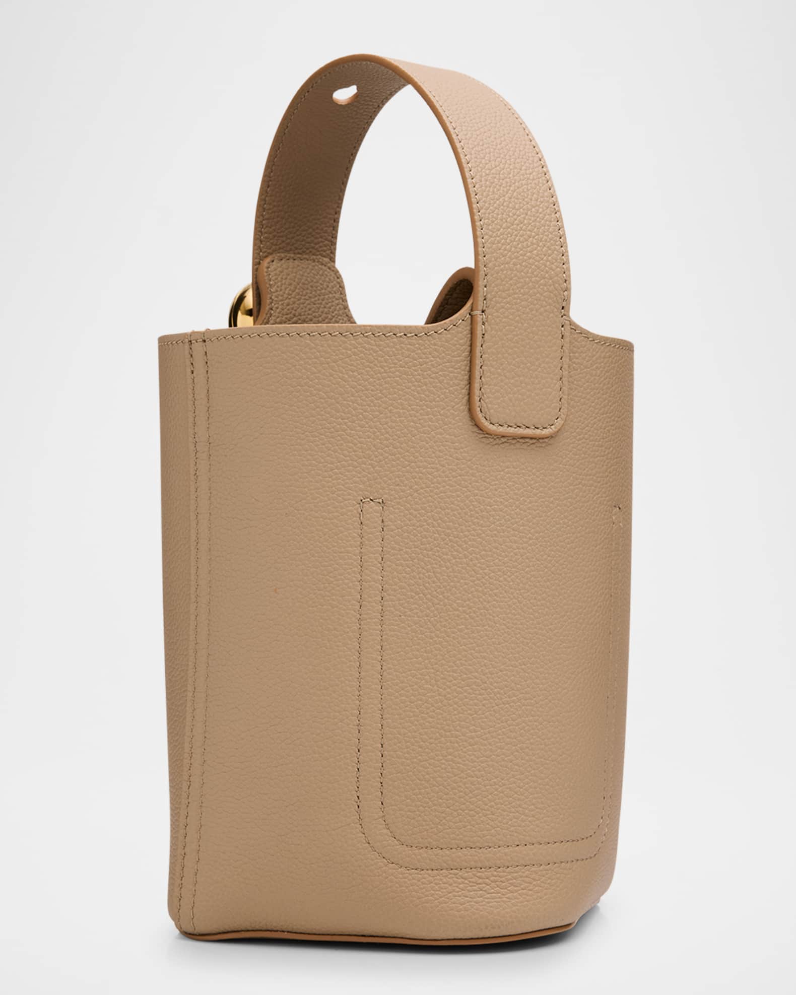 Loewe Mini Pebble Leather Bucket Bag | Neiman Marcus
