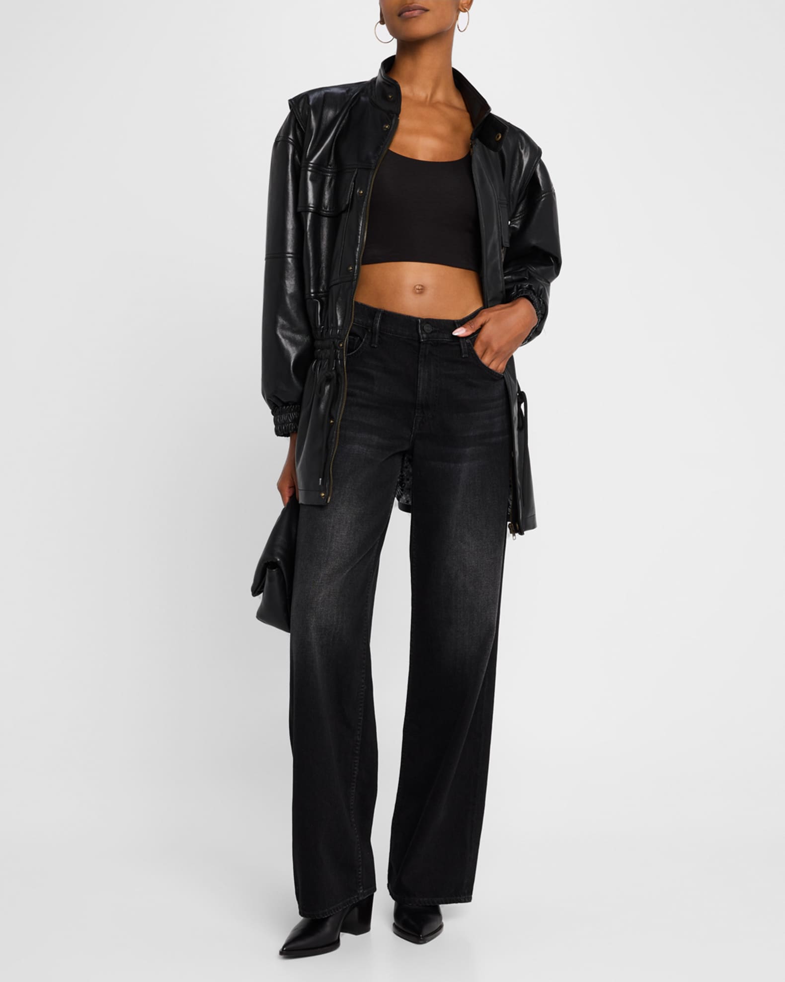 The Spinner Zip Sneak Jeans 1