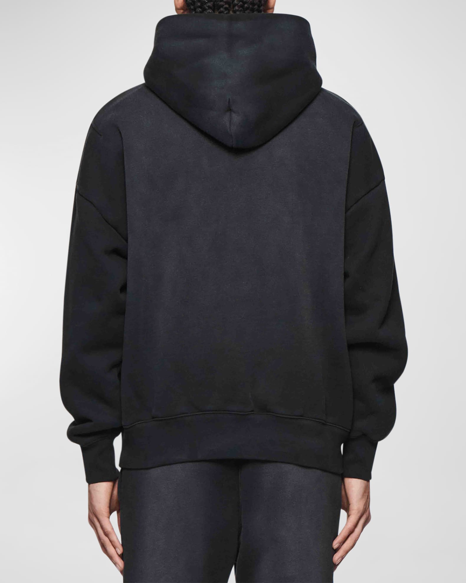Purple Brand Heavyweight Fleece Hoodie Black