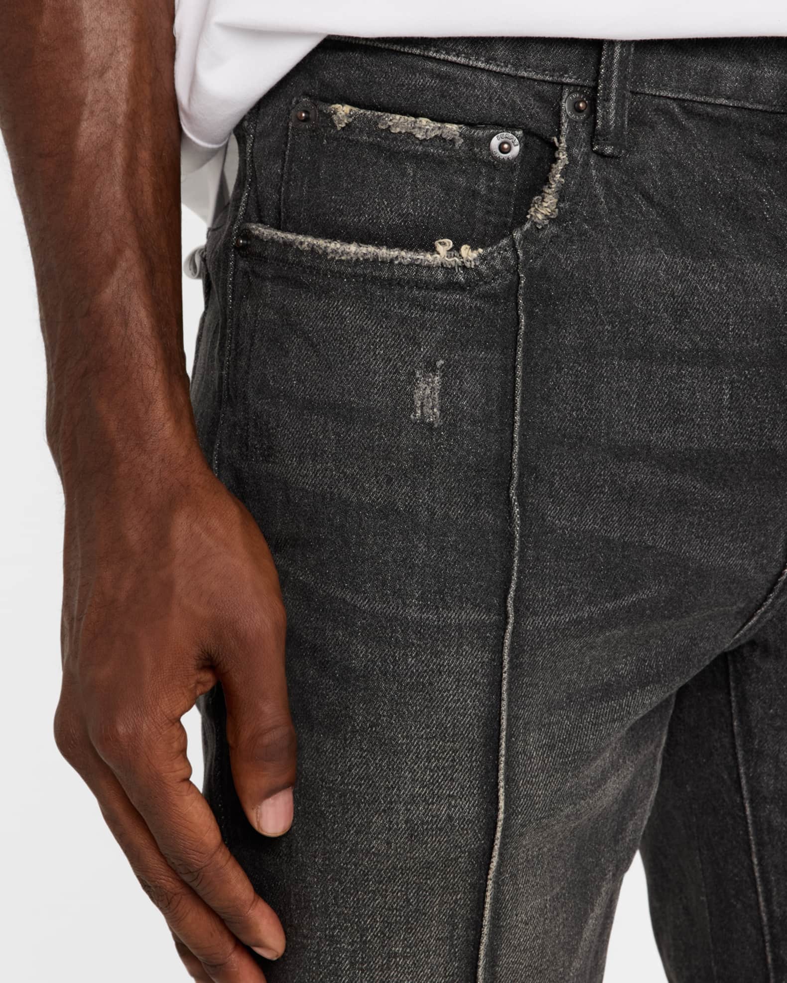 Slim Fit Pintuck Pant in Purple