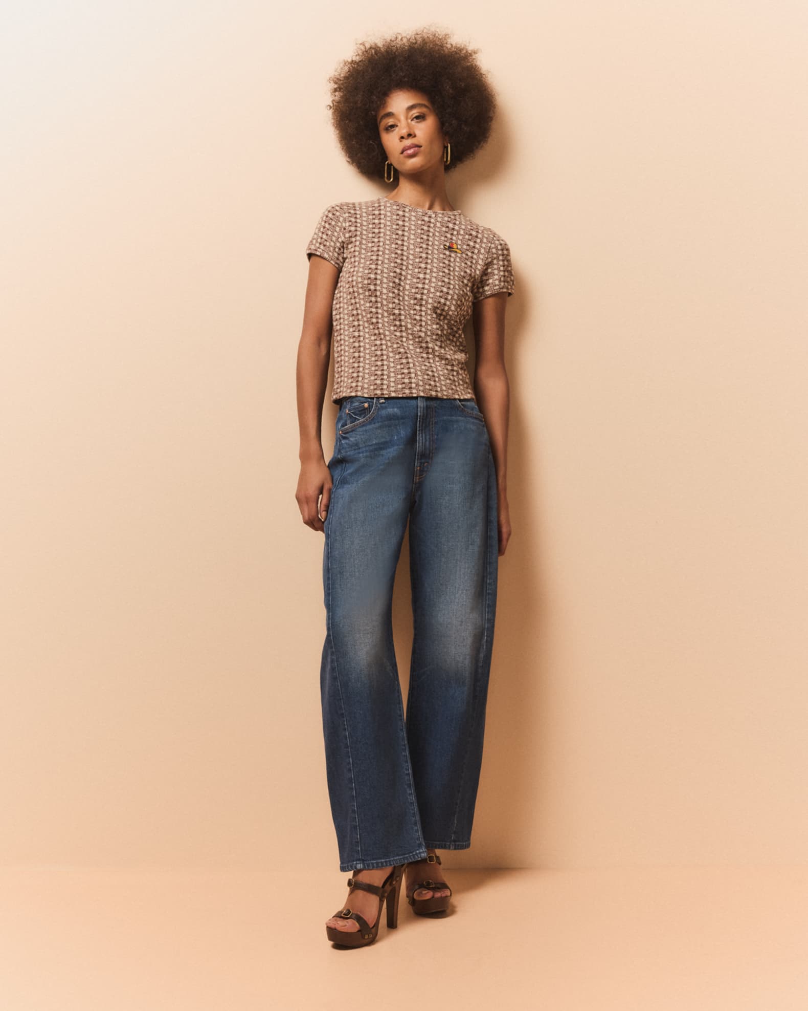 The Full Pipe Flood Jeans 1