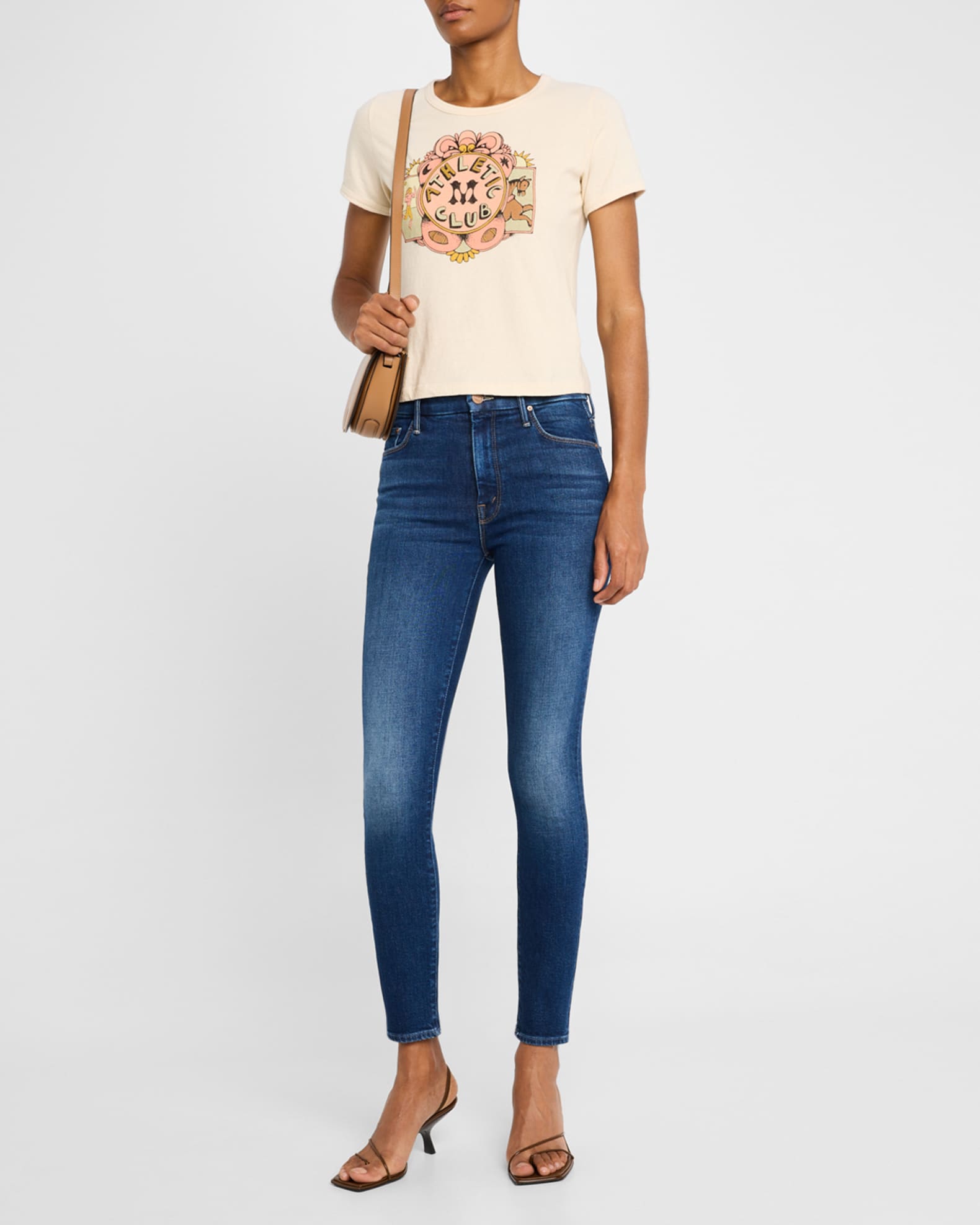 The High Waisted Looker Ankle Jeans 1