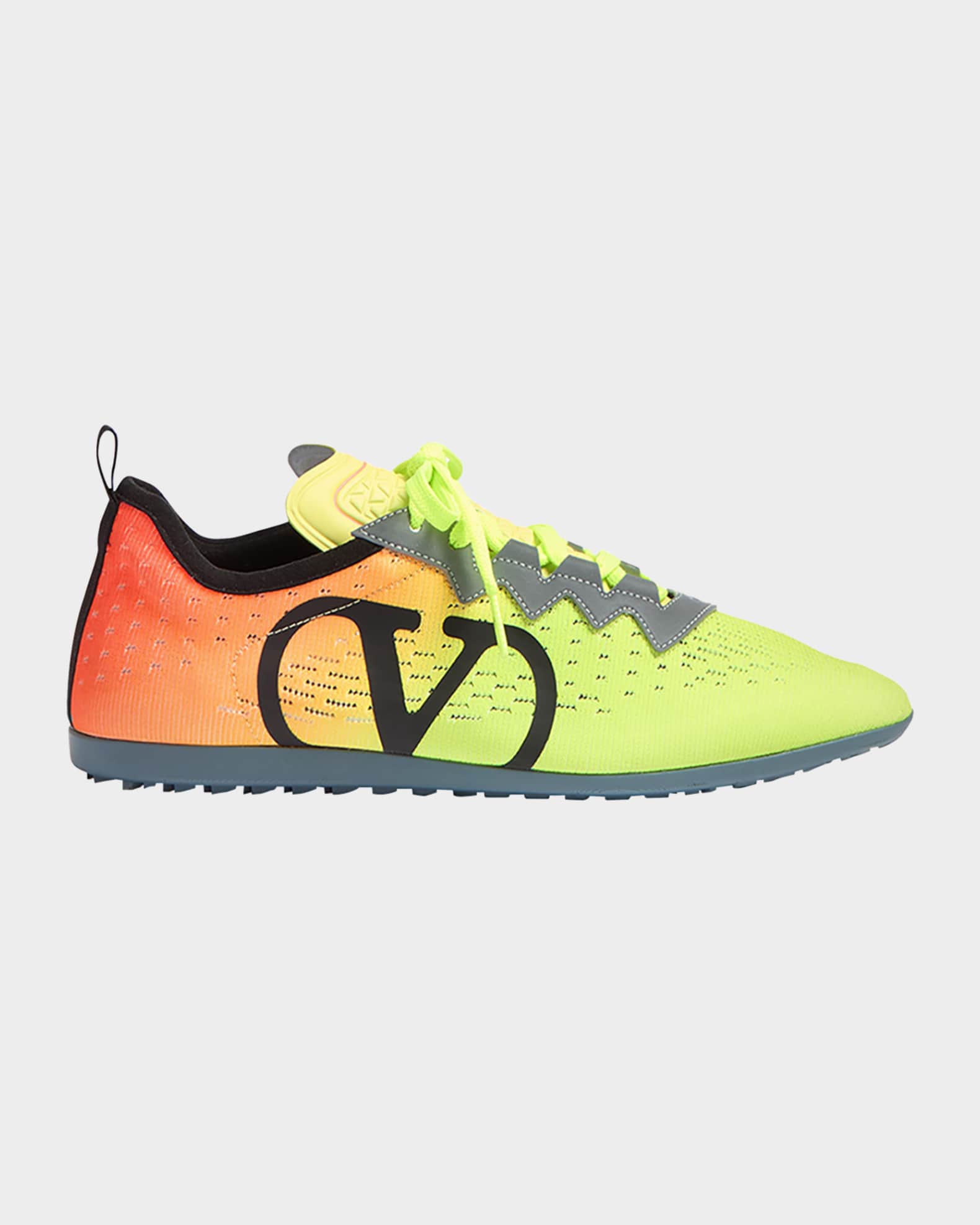 Men's Chromathon VLogo Knit Runner Sneakers 0